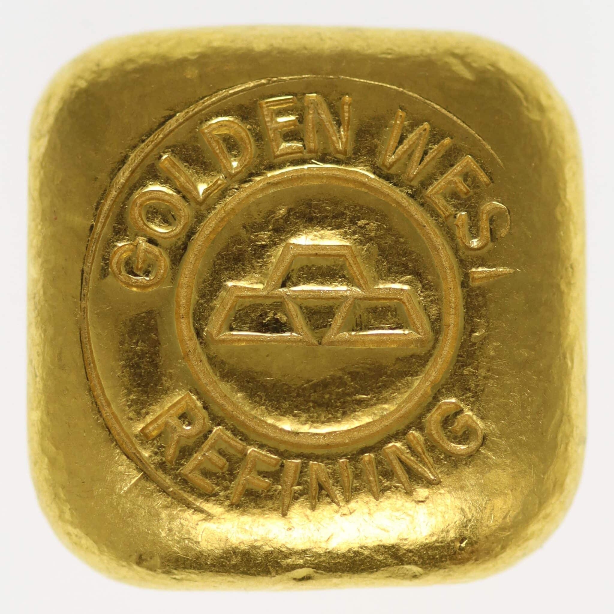 goldbarren - Goldbarren 1 OZ Golden West Refining Corporation
