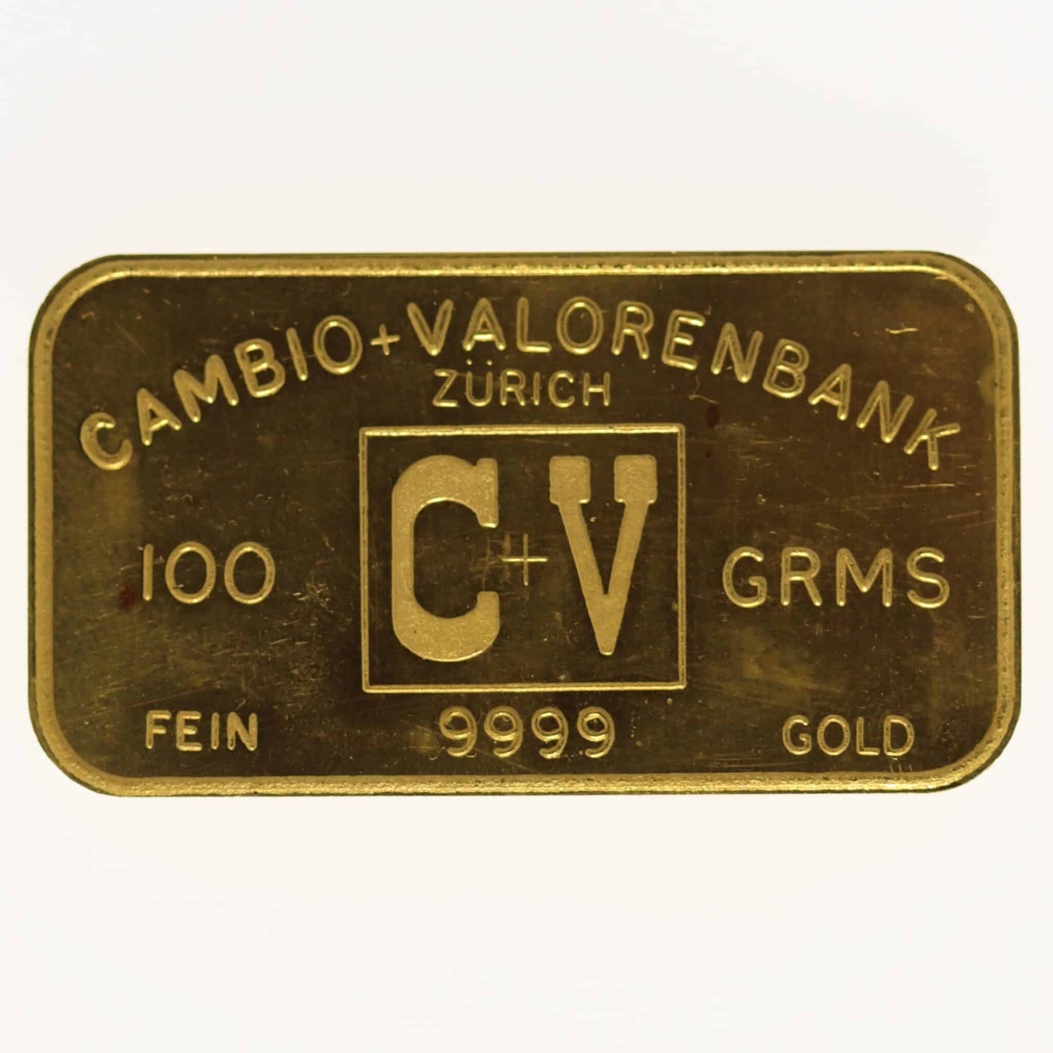 goldbarren - Goldbarren 100 Gramm Johnson Matthey
