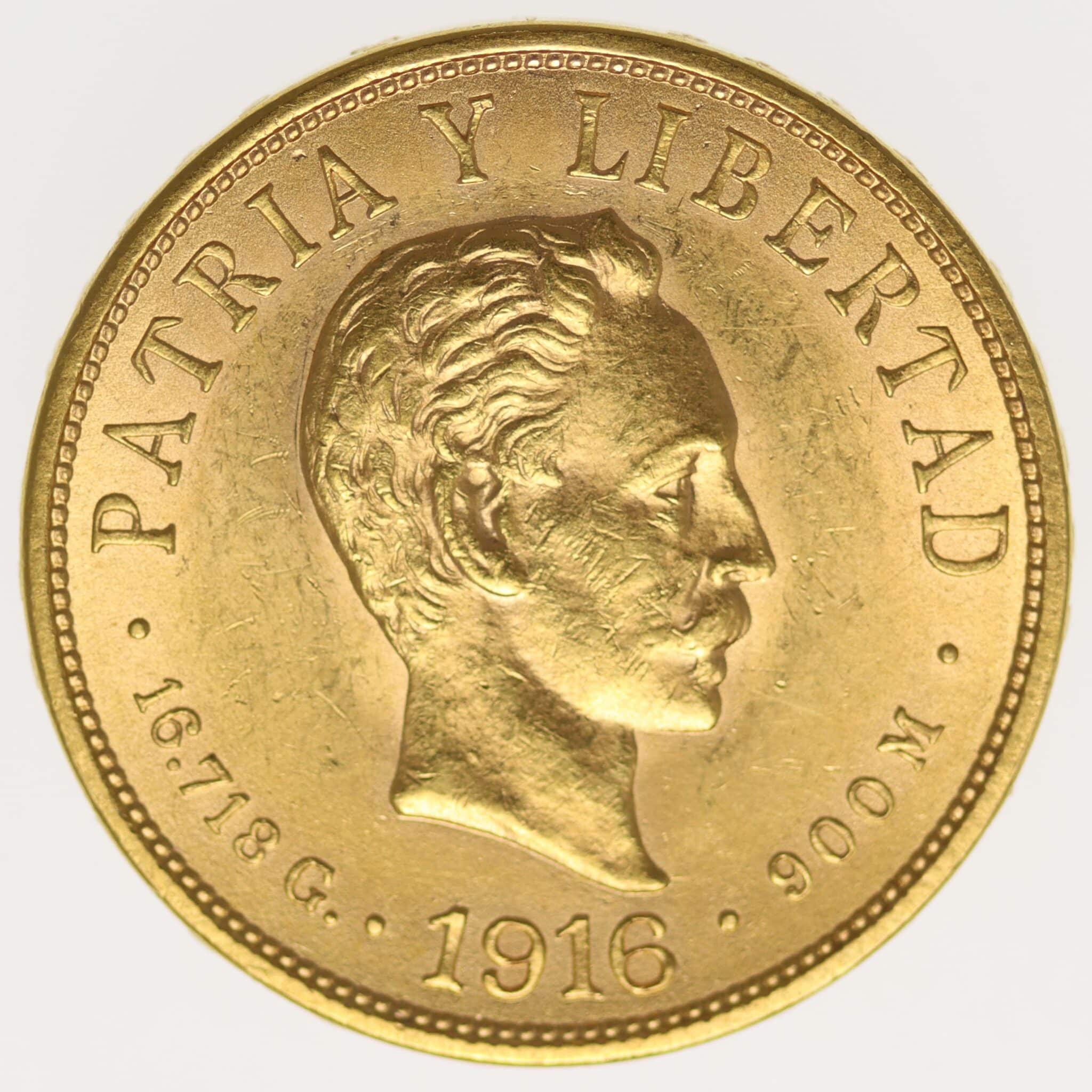 kuba - Kuba 10 Pesos 1916