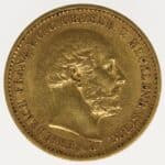 deutsches-kaiserreich-ab-1871 - Mecklenburg Schwerin Friedrich Franz II. 20 Mark 1872