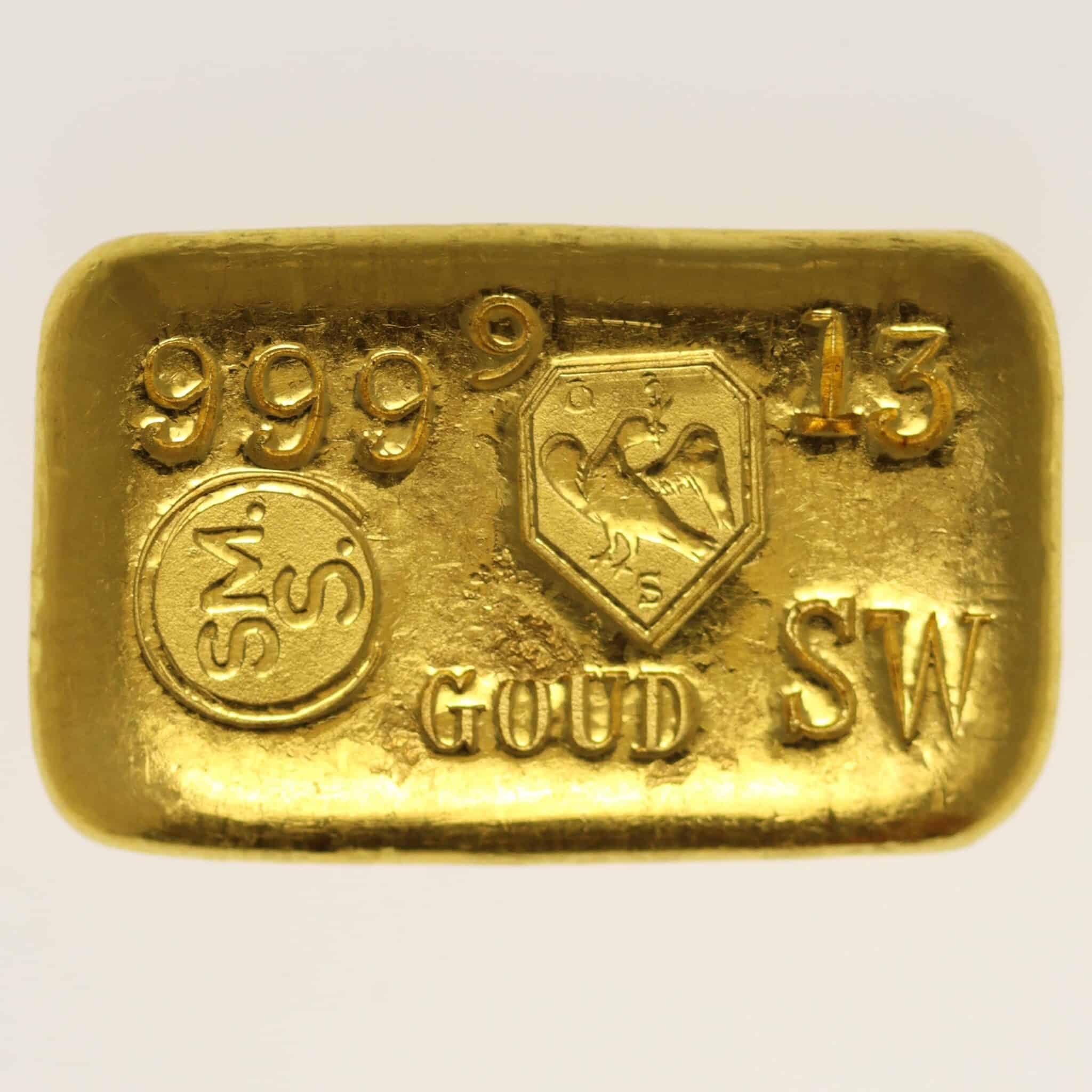 goldbarren - Goldbarren 100 Gramm Schöne Edelmetaal B.V.