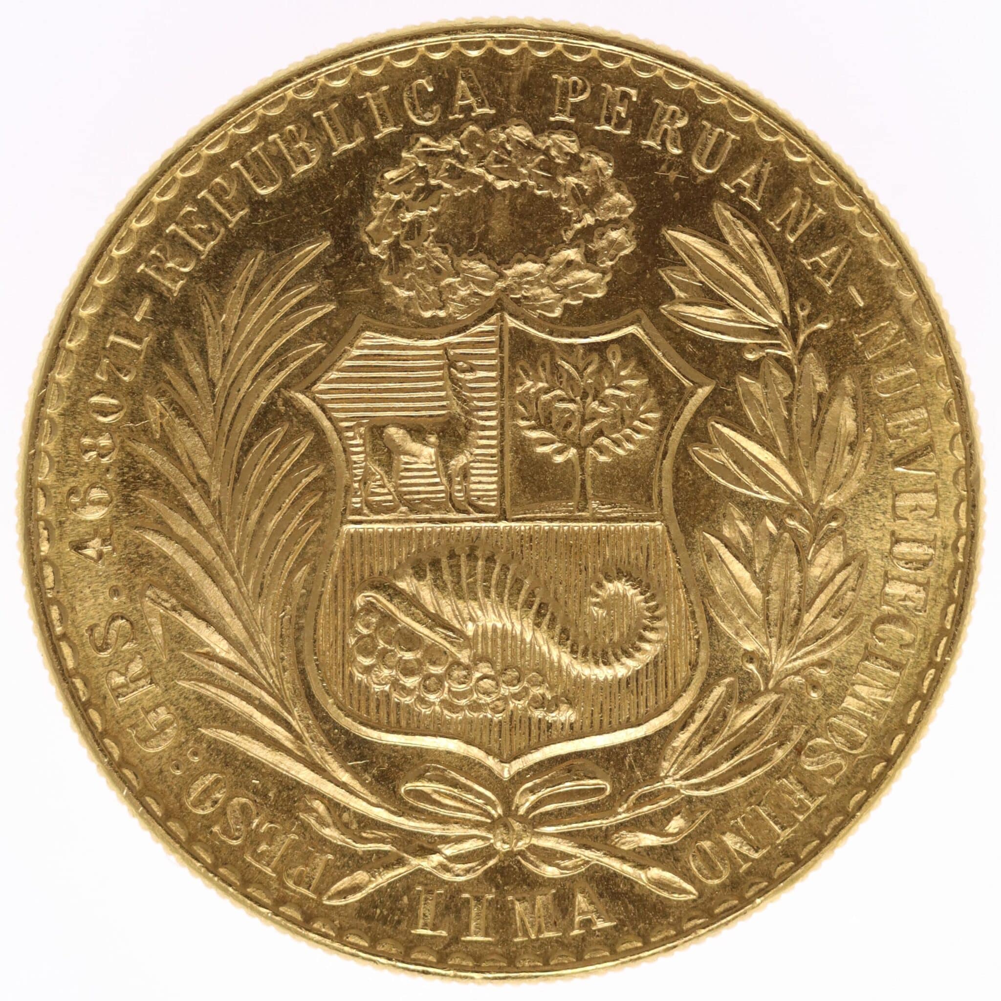 peru - Peru 100 Soles 1962