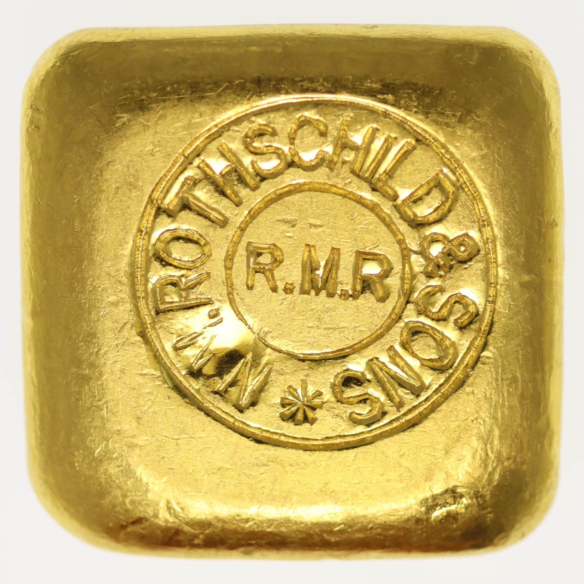 goldbarren - Goldbarren 50 Gramm Großbritannien N.M. Rothschild & Sons Limited