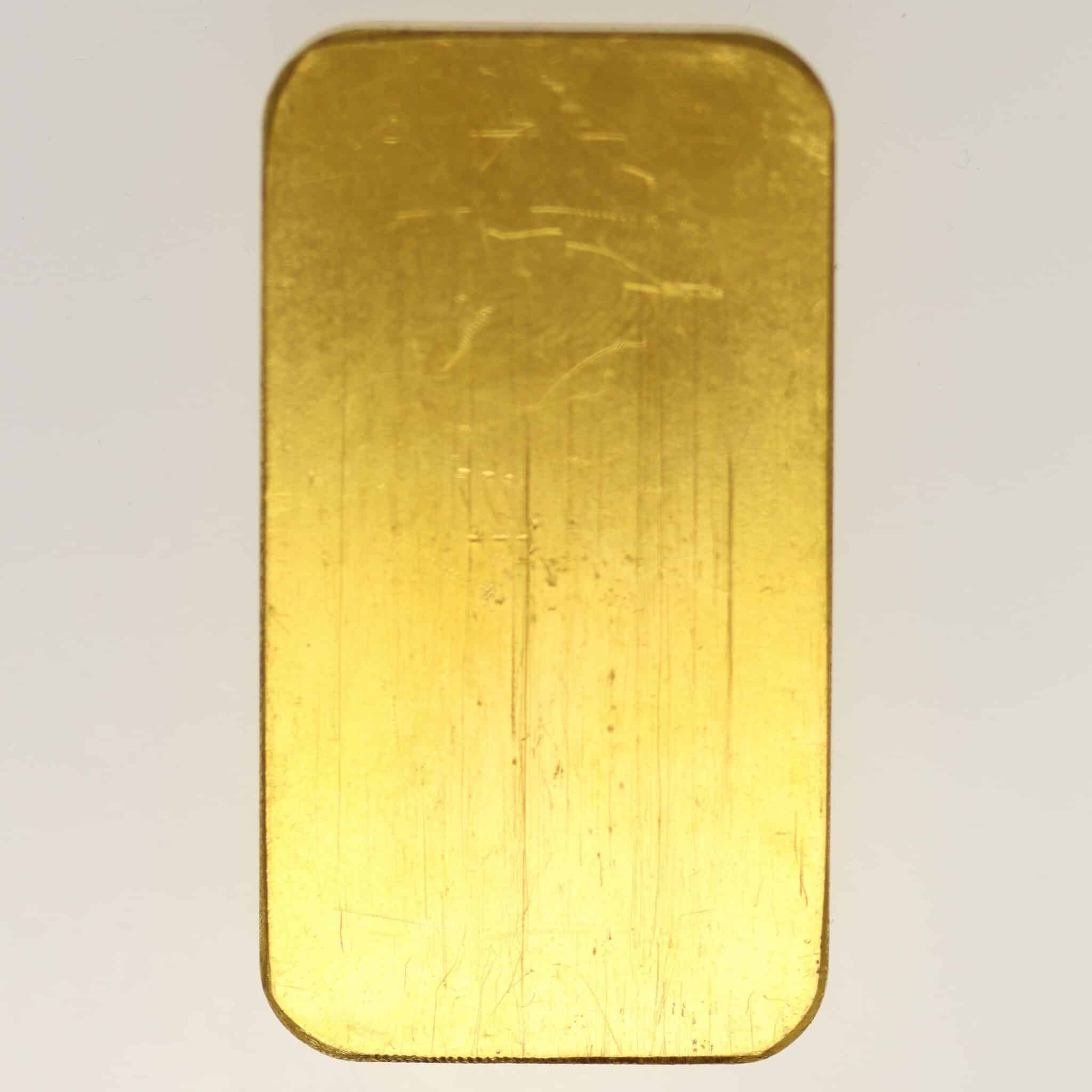 goldbarren - Goldbarren 100 Gramm UGDO für Credit Suisse
