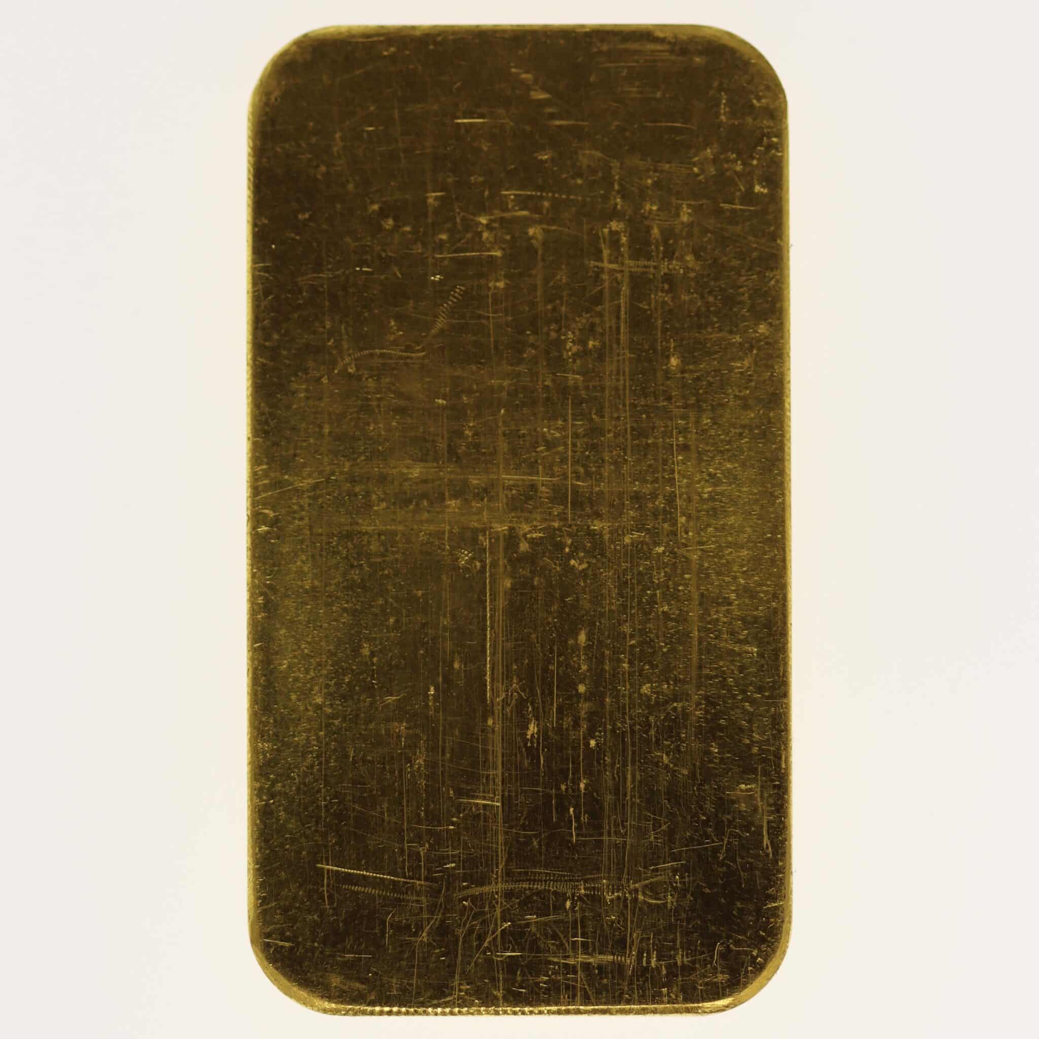 goldbarren - Goldbarren 100 Gramm UGDO für Credit Suisse