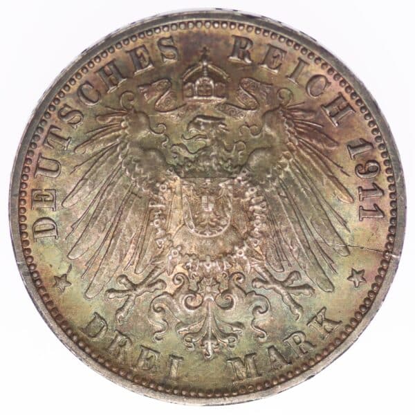 proaurum-wuerttemberg_3_mark_1911_7263_3