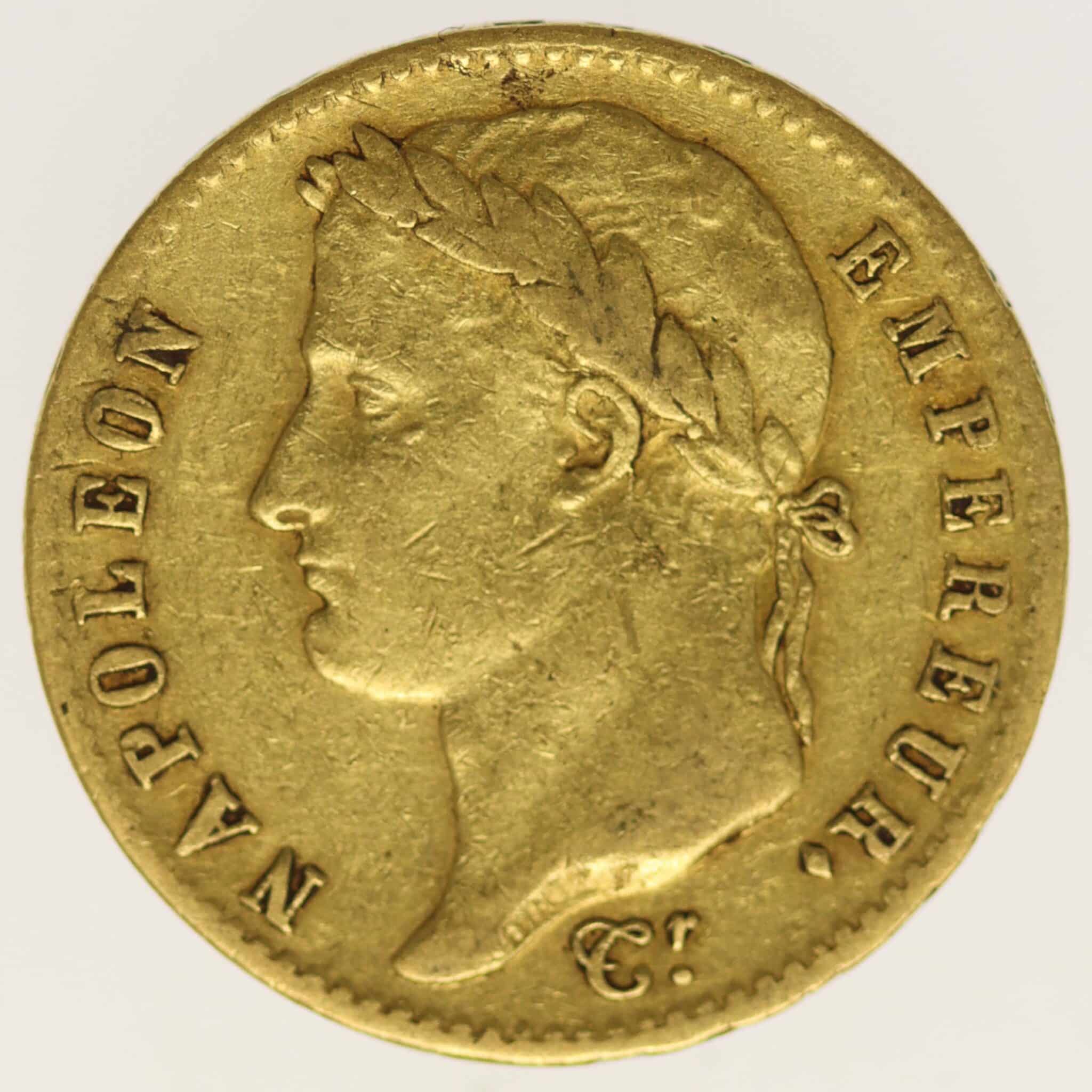 frankreich - Frankreich Napoleon I. 20 Francs 1815 A