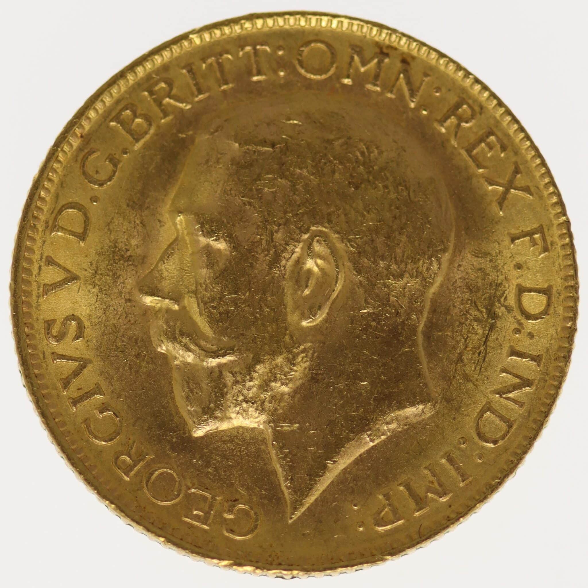 Kanada Georg V. Sovereign 1919 C kanada - Kanada Georg V. Sovereign 1919 C