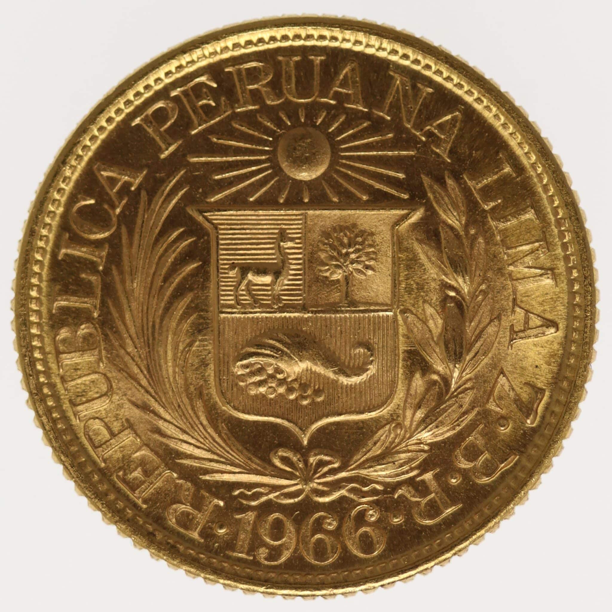 peru - Peru 1/2 Libra 1966