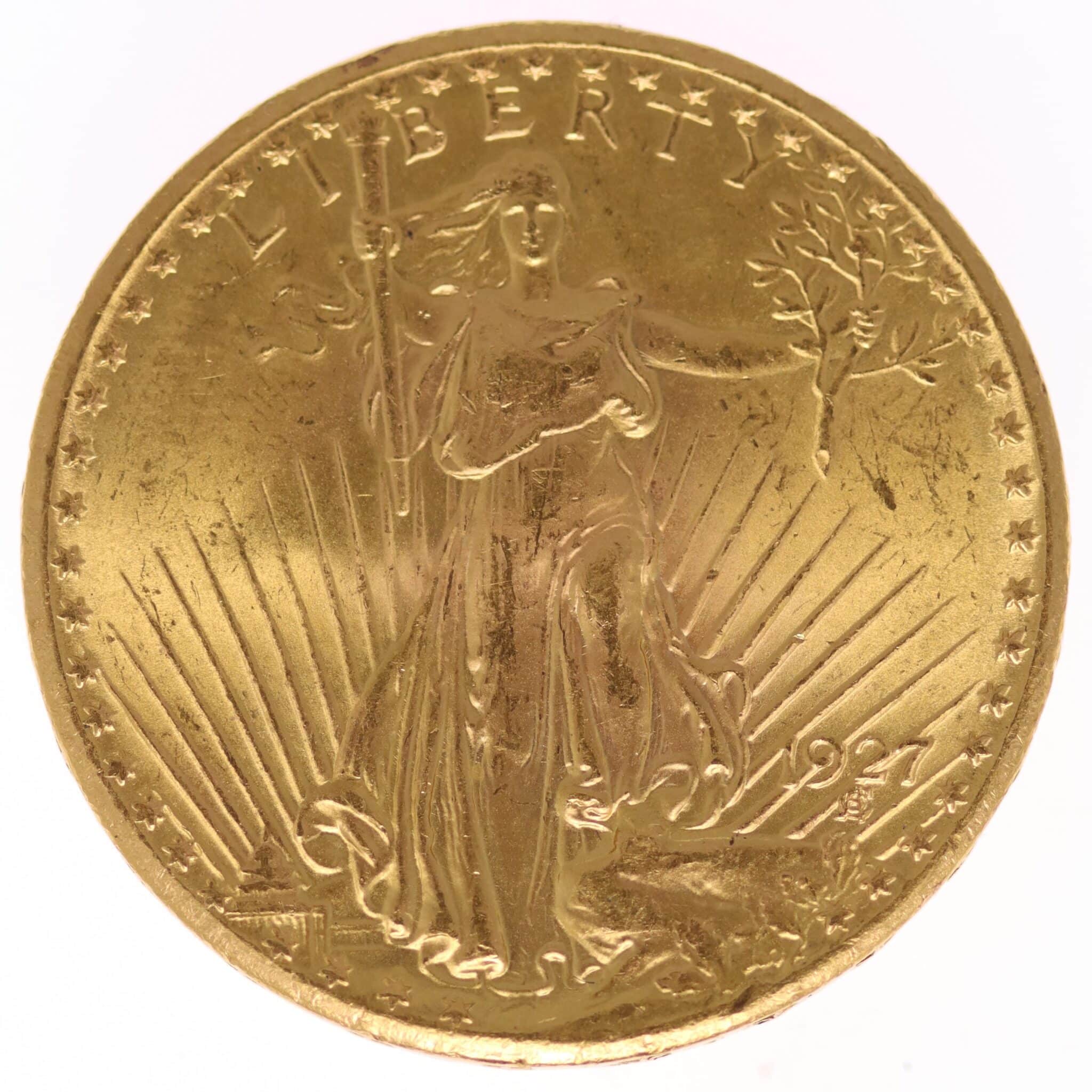 usa - USA 20 Dollars 1927 Statue