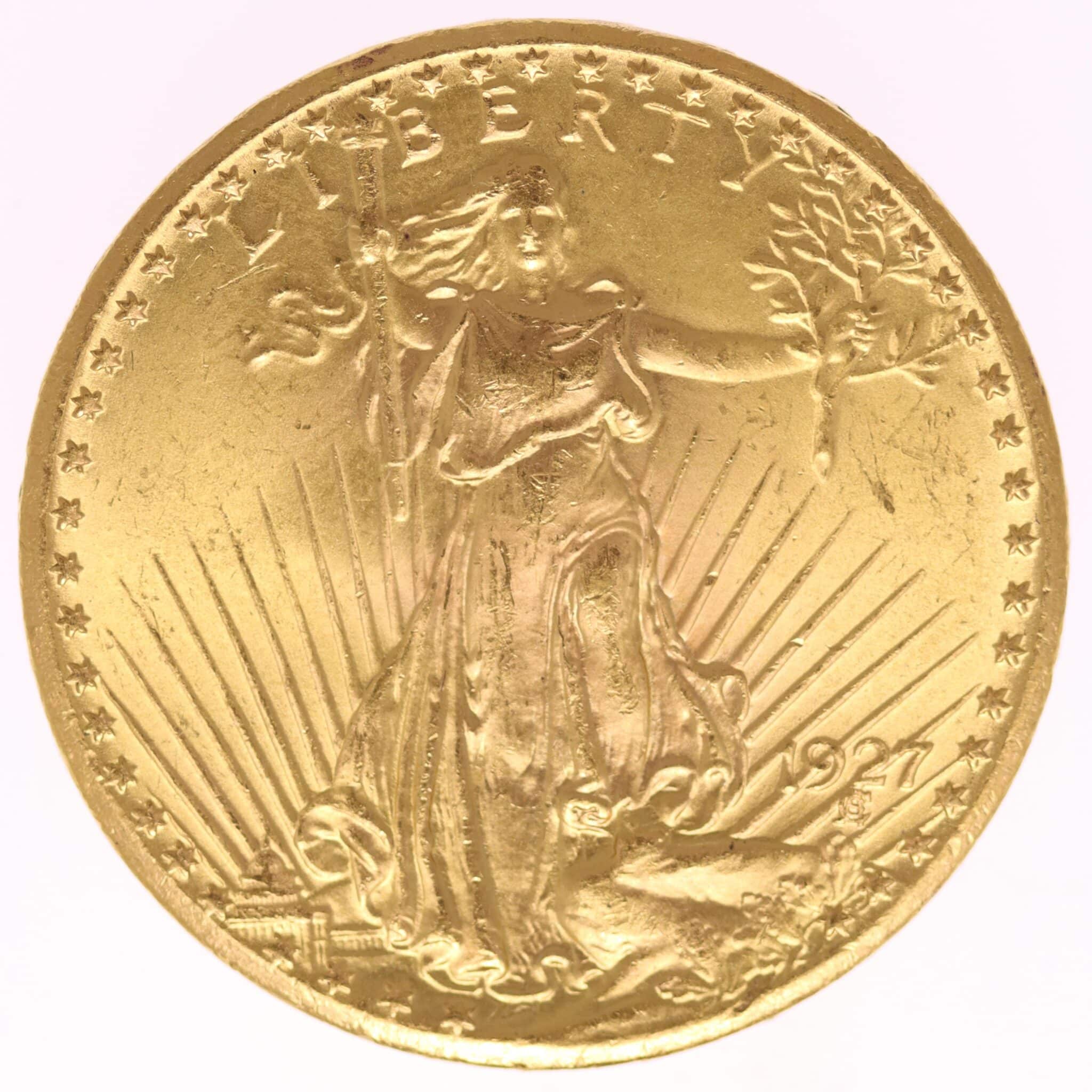 usa - USA 20 Dollars 1927 Statue