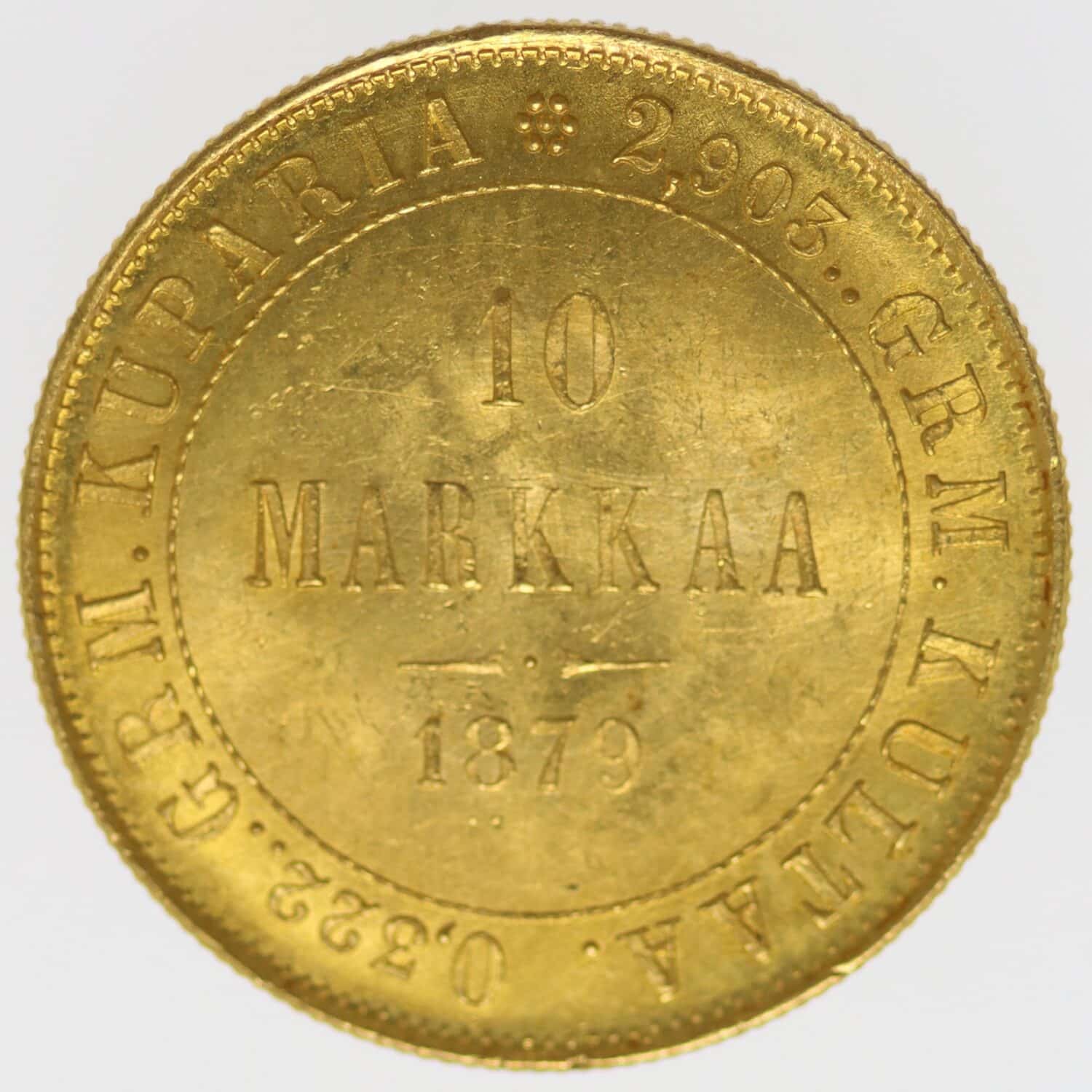 proaurum_Finnland_10_Markkaa_1879_13907_5