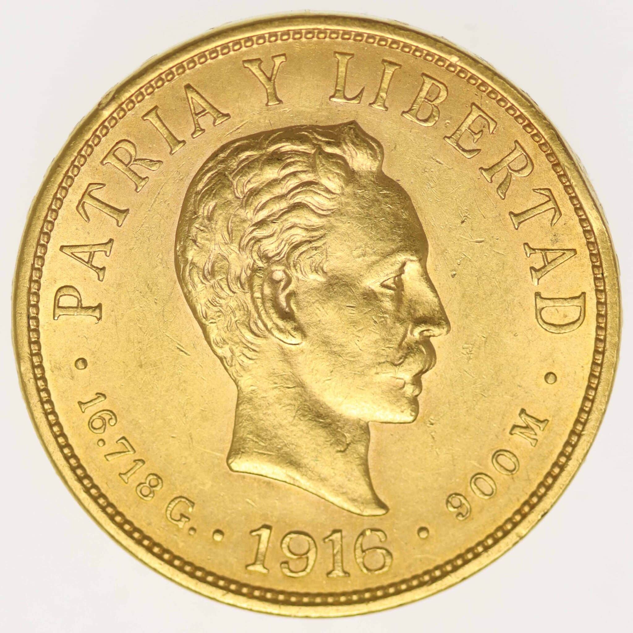 Kuba 10 Pesos 1916 kuba - Kuba 10 Pesos 1916
