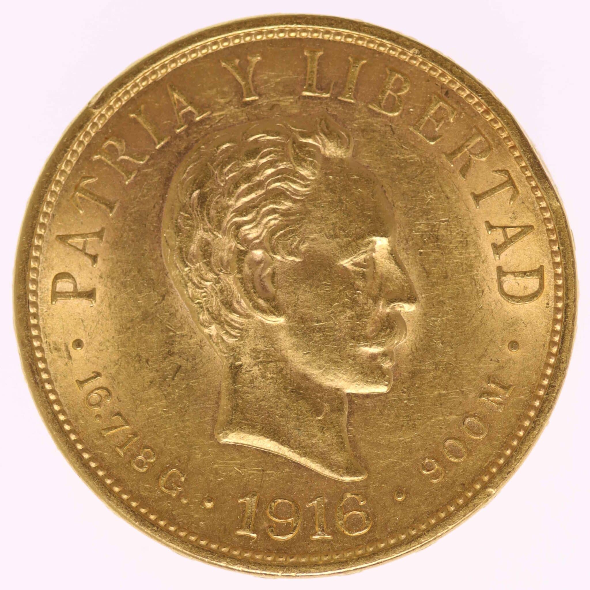 Kuba 10 Pesos 1916 kuba - Kuba 10 Pesos 1916