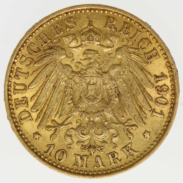 proaurum-mecklenburg_schwerin_friedrich_franz_10_mark_1901_1 proaurum-mecklenburg_schwerin_friedrich_franz_10_mark_1901_1