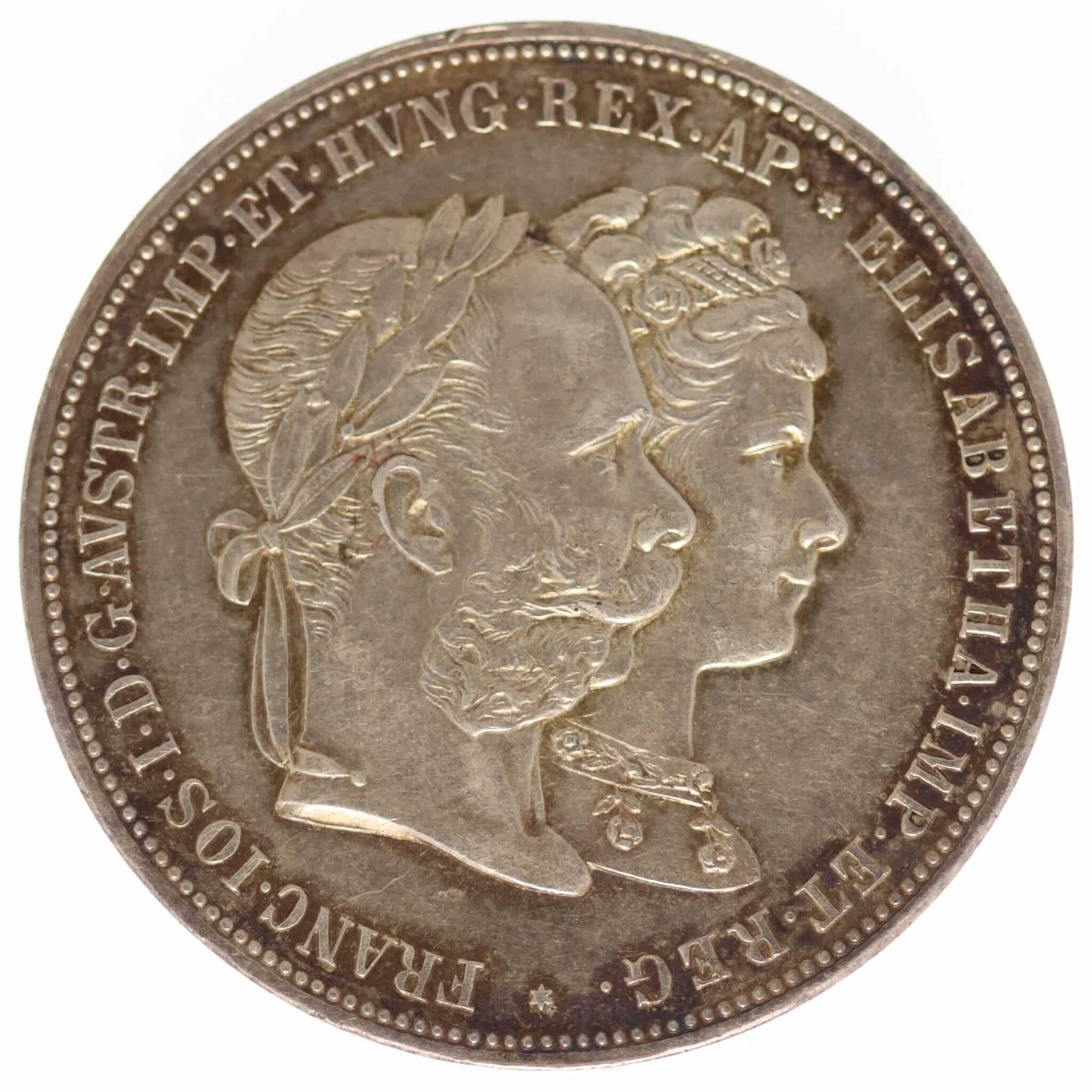 Österreich Kaiserreich Franz Josef I. 2 Gulden 1879 oesterreich-silbermuenzen-uebriges-europa - Österreich Kaiserreich Franz Josef I. 2 Gulden 1879