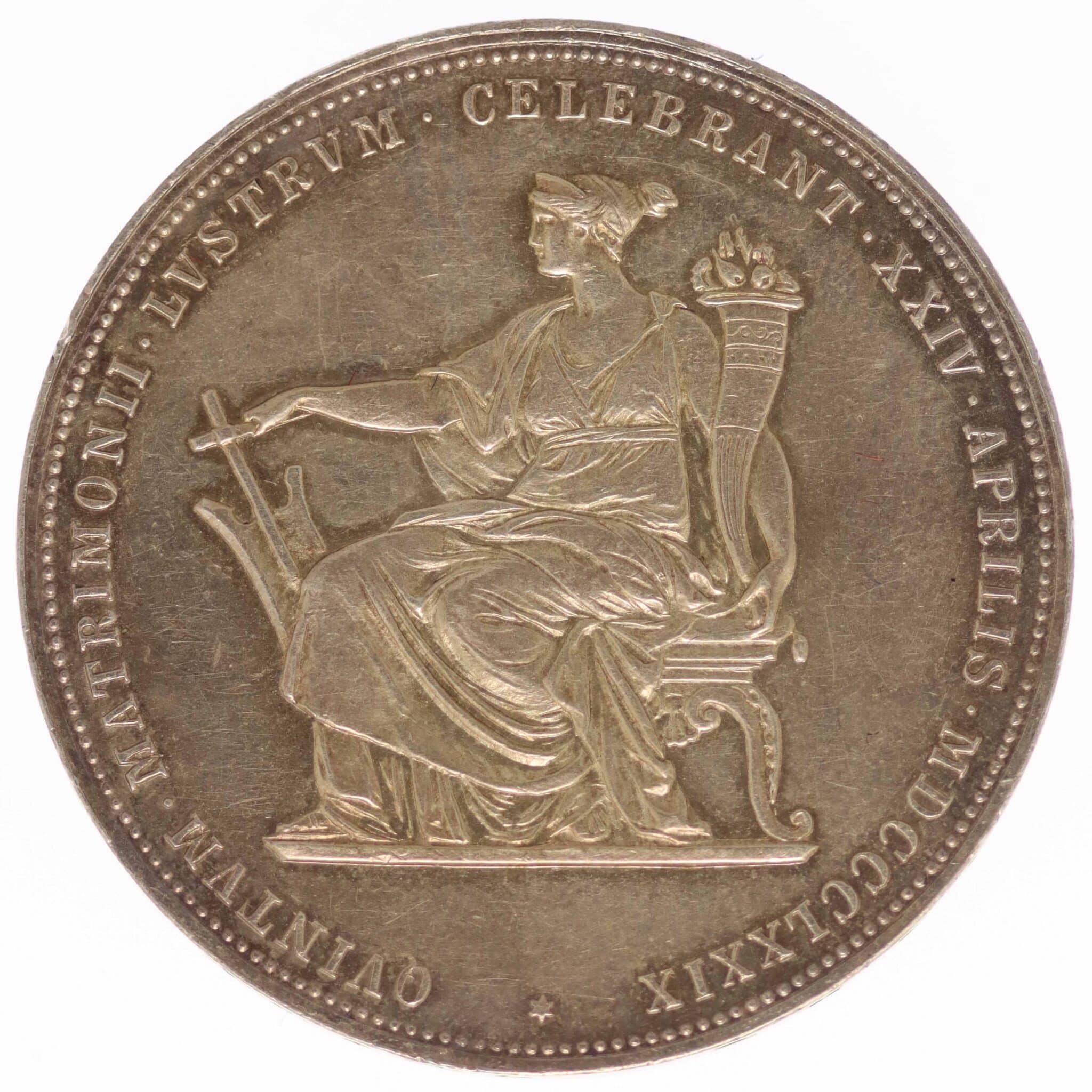 Österreich Kaiserreich Franz Josef I. 2 Gulden 1879 oesterreich-silbermuenzen-uebriges-europa - Österreich Kaiserreich Franz Josef I. 2 Gulden 1879