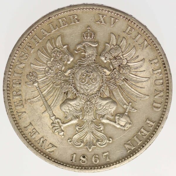proaurum-preussen_wilhelm_vereinsdoppeltaler_2_taler_1867_4214_1 proaurum-preussen_wilhelm_vereinsdoppeltaler_2_taler_1867_4214_1