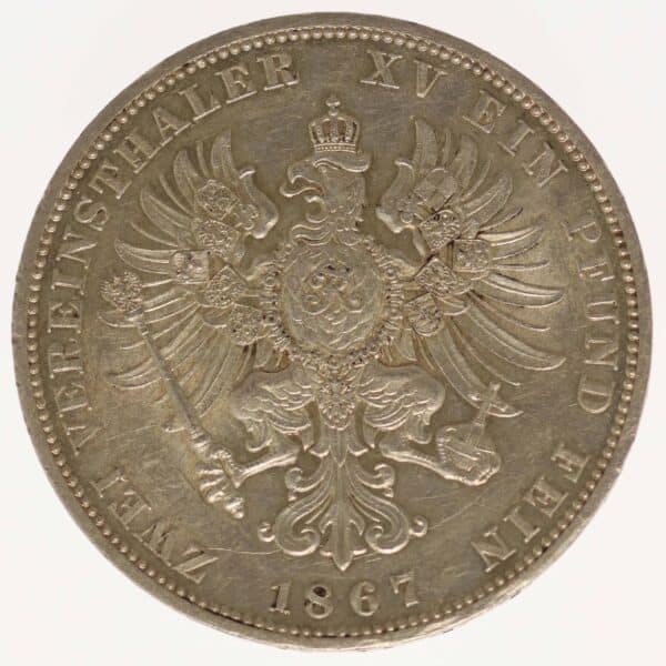 proaurum-preussen_wilhelm_vereinsdoppeltaler_2_taler_1867_4214_3 proaurum-preussen_wilhelm_vereinsdoppeltaler_2_taler_1867_4214_3