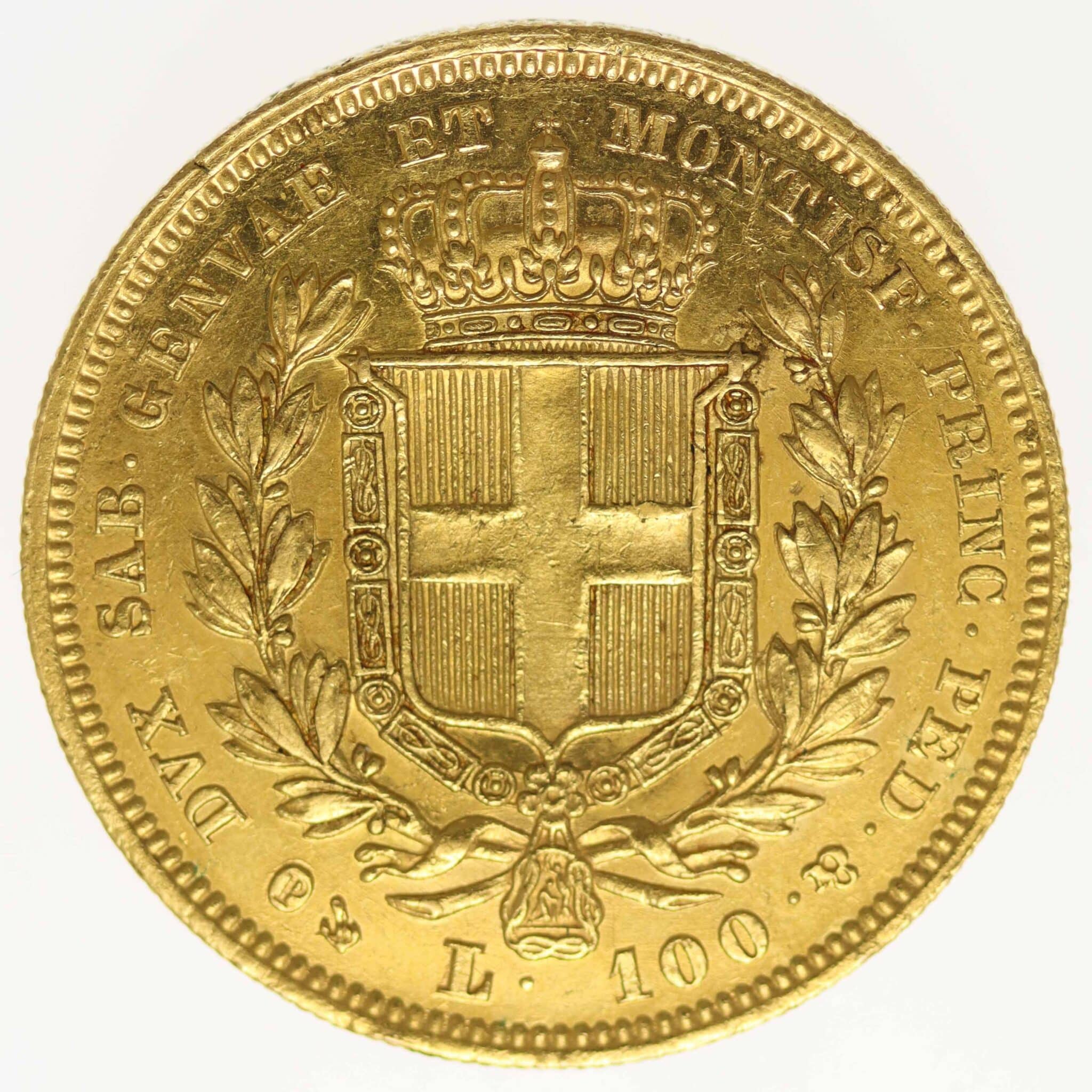 Italien Sardinien Karl Albert 100 Lire 1832 italien - Italien Sardinien Karl Albert 100 Lire 1832