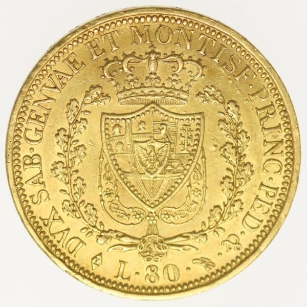 proaurum-sardinien_carl_felix_80_lire_1826_13712_4 proaurum-sardinien_carl_felix_80_lire_1826_13712_4