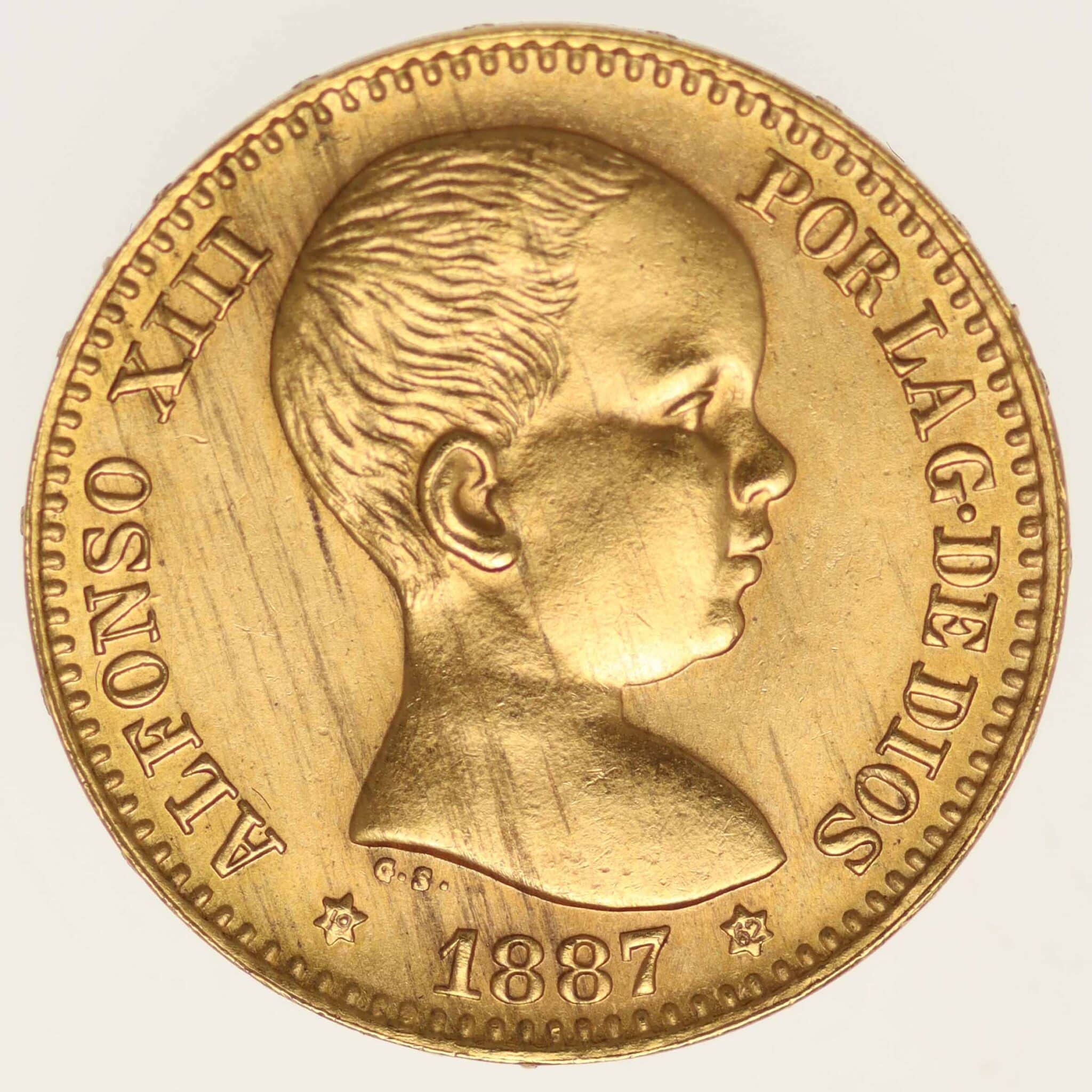 Spanien Alfonso XIII. 20 Pesetas 1887 / 19-62 NP spanien - Spanien Alfonso XIII. 20 Pesetas 1887 / 19-62 NP