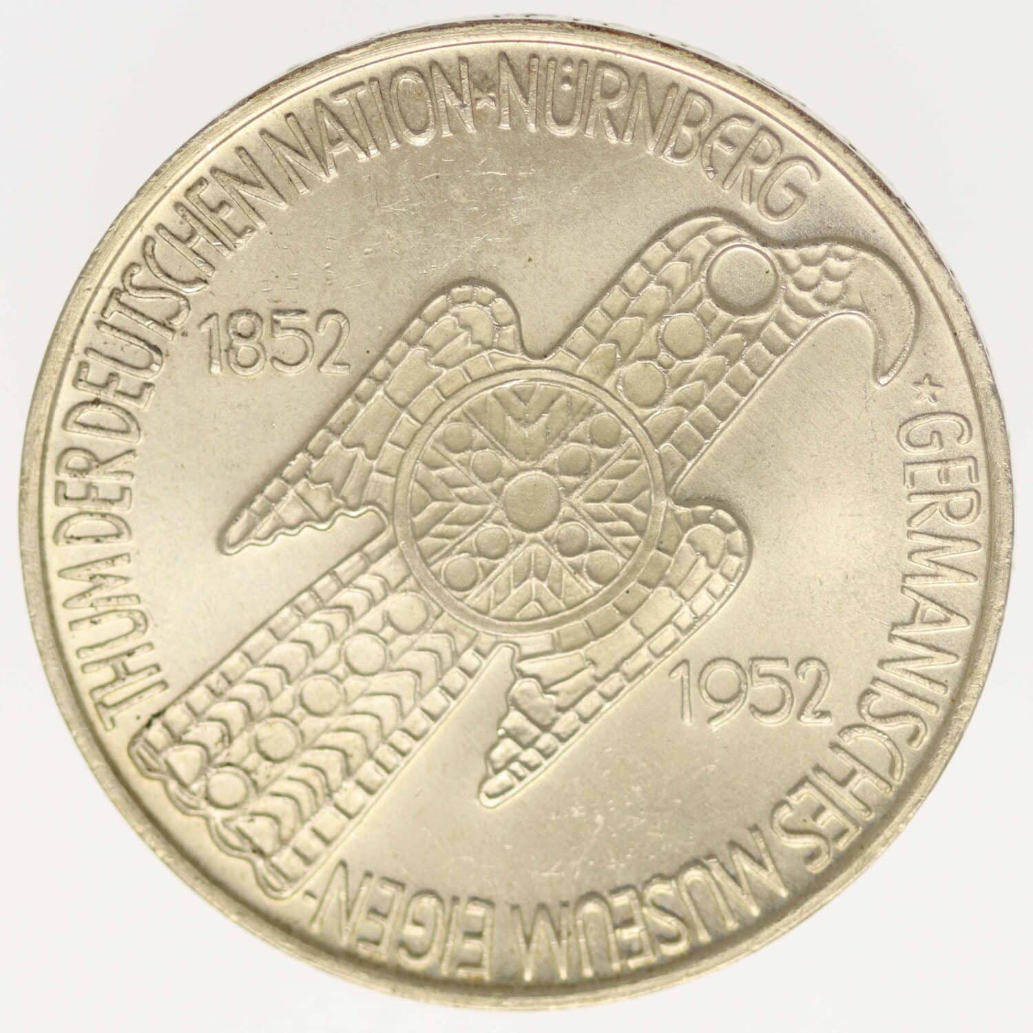 proaurum-brd_5_dm_mark_1952_germanisches_museum_14088_4 proaurum-brd_5_dm_mark_1952_germanisches_museum_14088_4