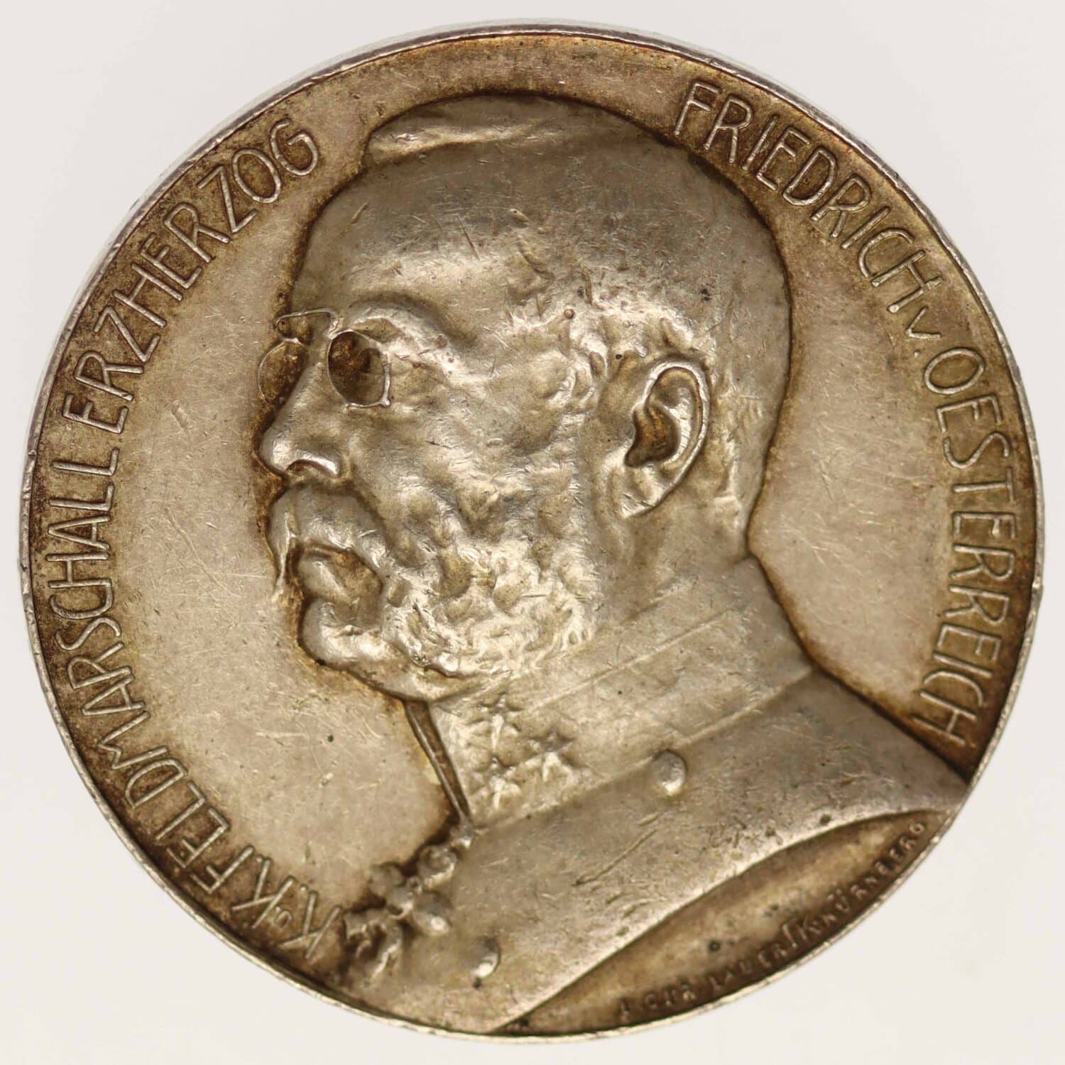 proaurum-erster-weltkrieg_friedrich_von_oesterreich_teschen_silbermedaille_13246_1 proaurum-erster-weltkrieg_friedrich_von_oesterreich_teschen_silbermedaille_13246_1