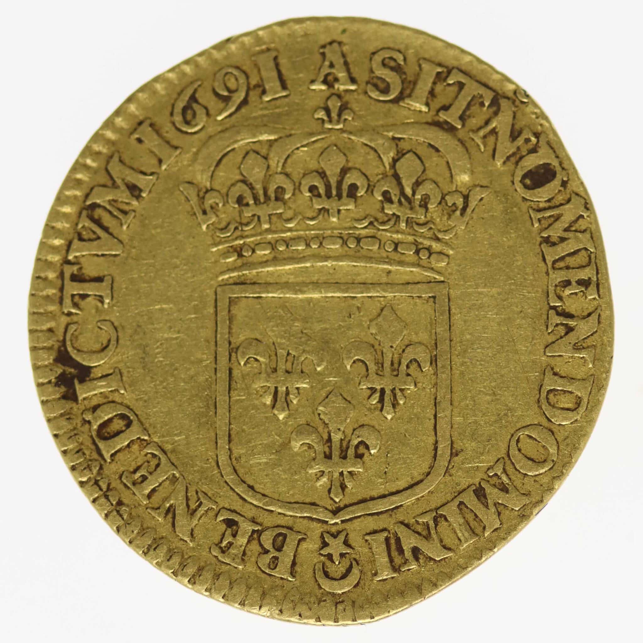 frankreich - Frankreich Louis XIV. Louis d'or 1691 A