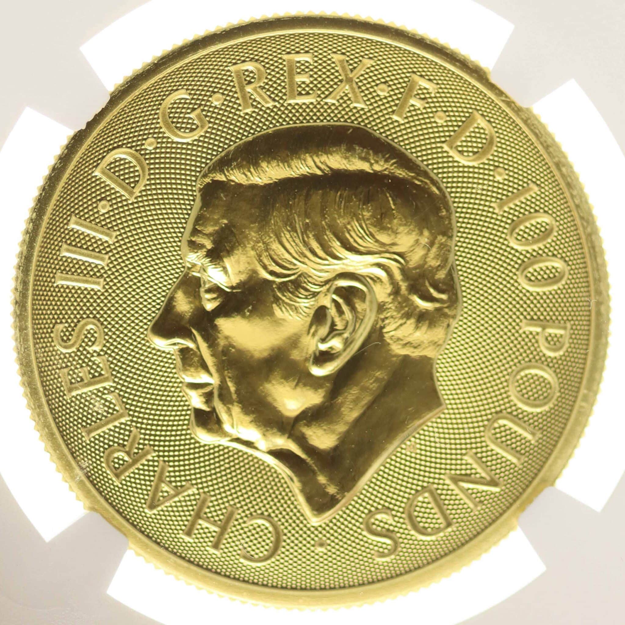 Grossbritannien Charles III. 100 Pounds 2025 grossbritannien - Grossbritannien Charles III. 100 Pounds 2025