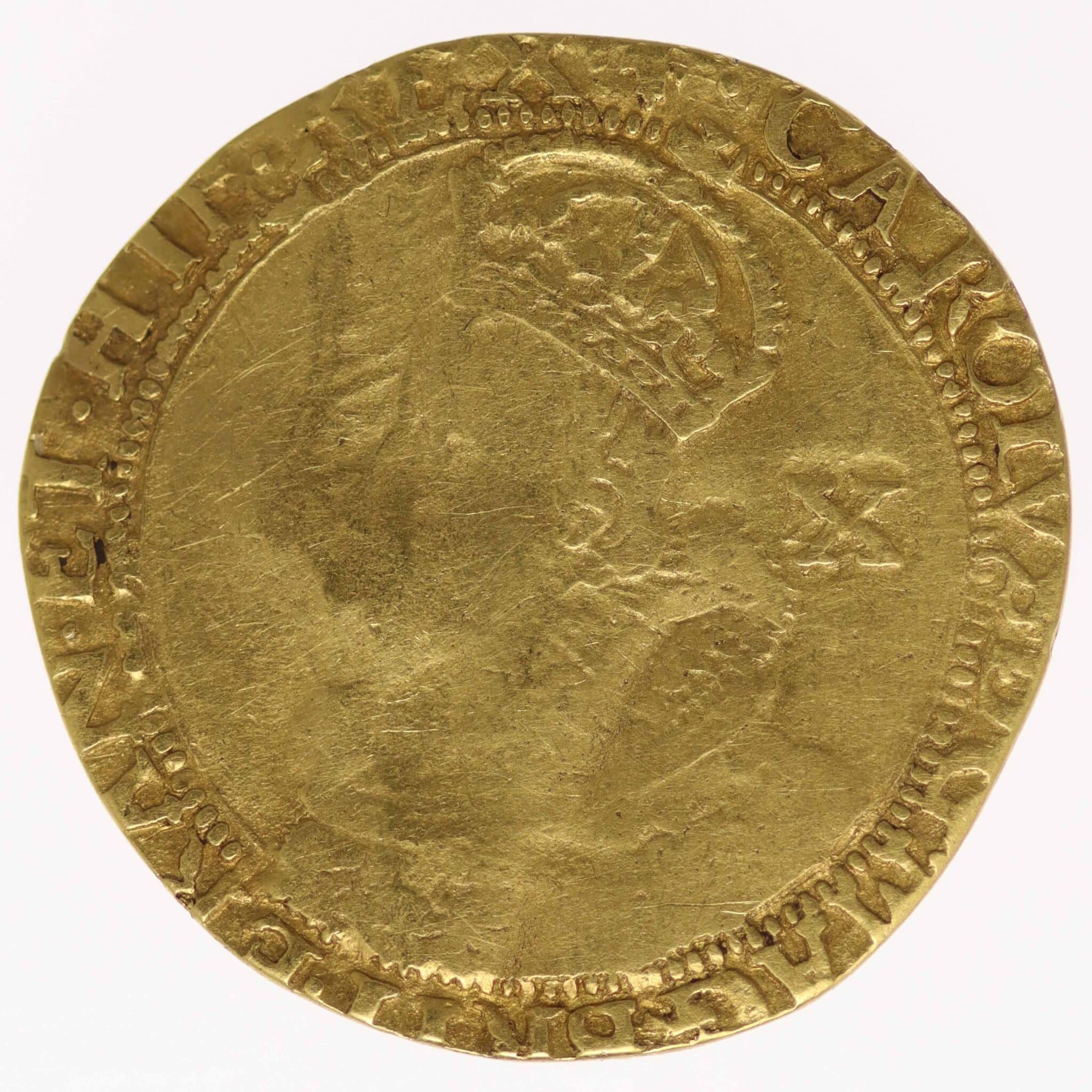 Großbritannien Charles I. Gold Double Crown o.J. grossbritannien - Großbritannien Charles I. Gold Double Crown o.J.