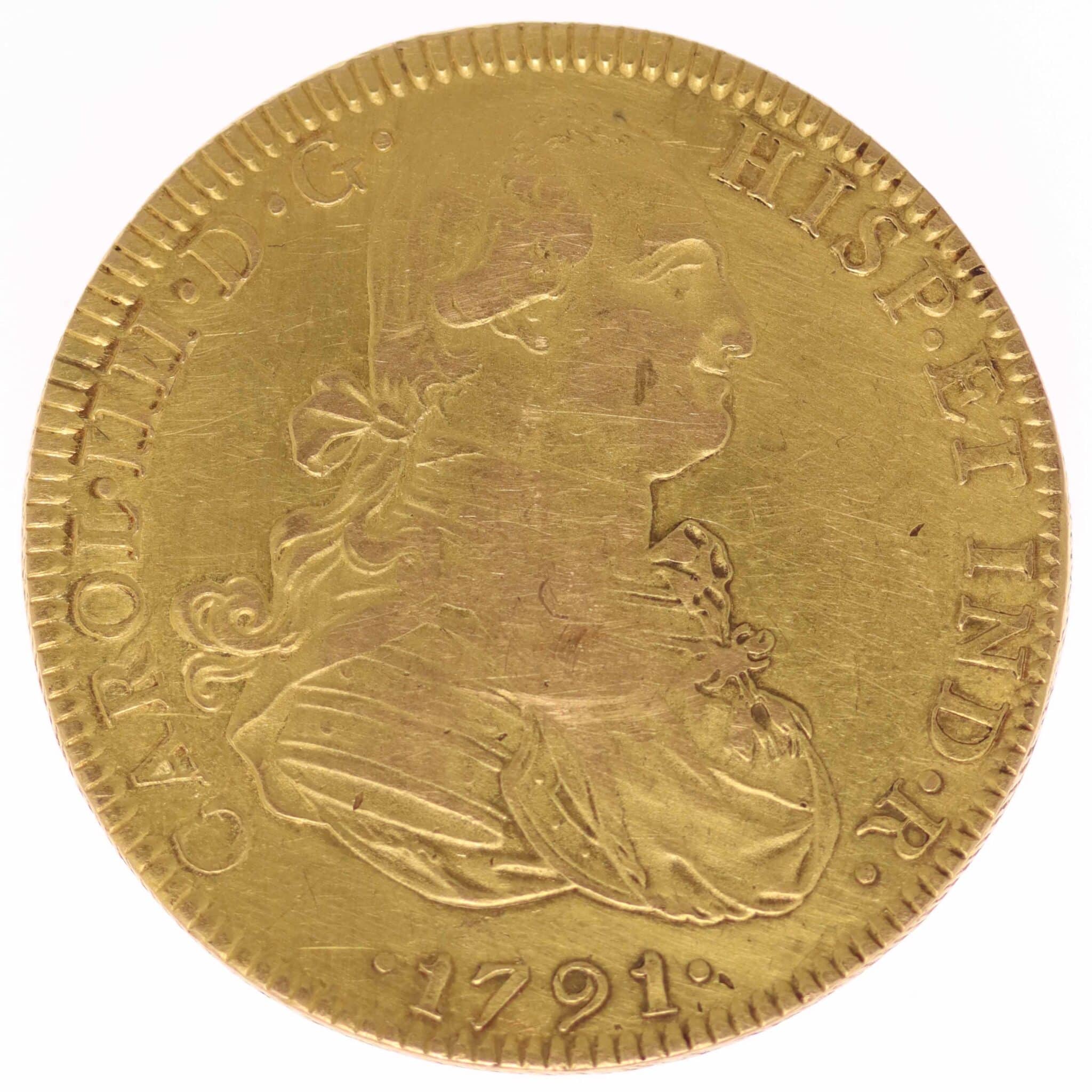 mexiko - Mexiko Carol IV. 8 Escudos 1791