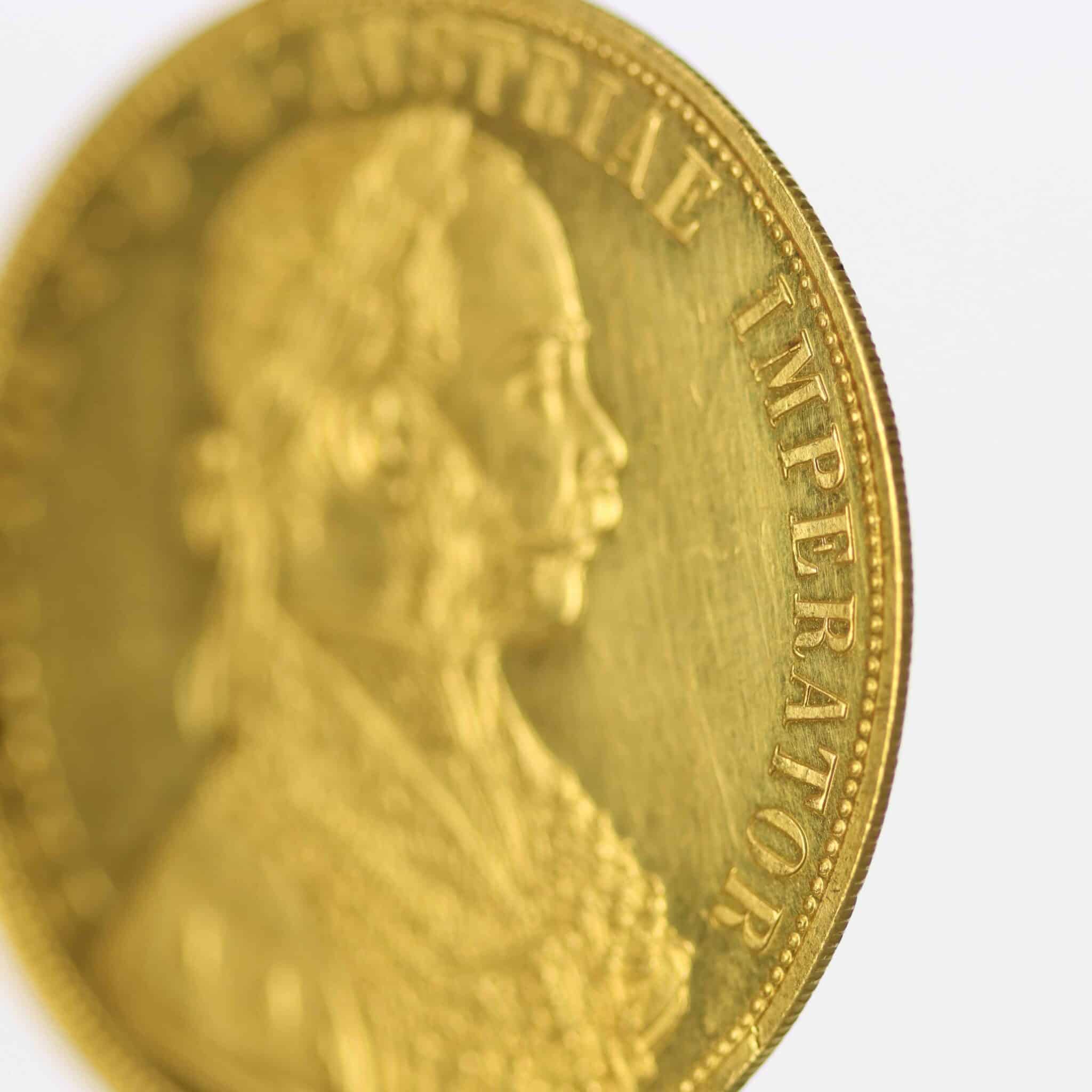 Österreich Kaiserreich Franz Joseph I. 4 Dukaten 1908 oesterreich - Österreich Kaiserreich Franz Joseph I. 4 Dukaten 1908