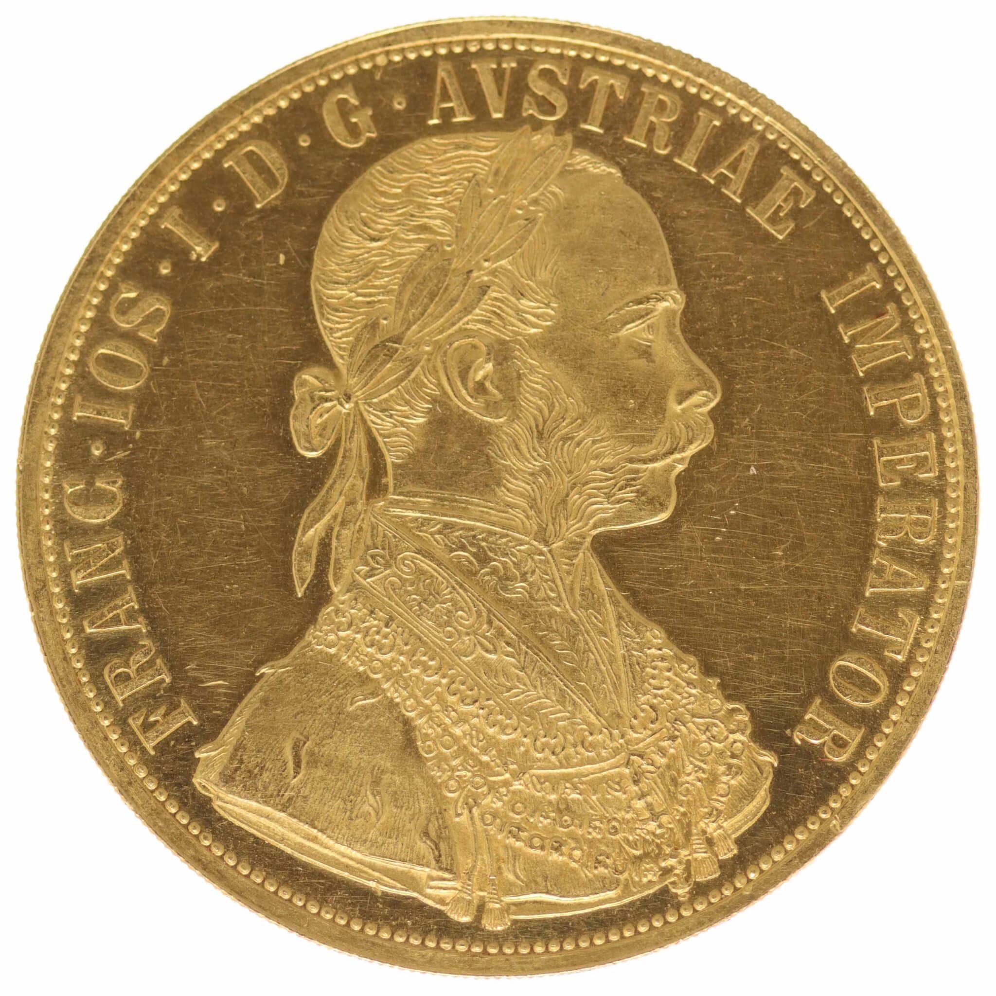 Österreich Kaiserreich Franz Joseph I. 4 Dukaten 1908 oesterreich - Österreich Kaiserreich Franz Joseph I. 4 Dukaten 1908