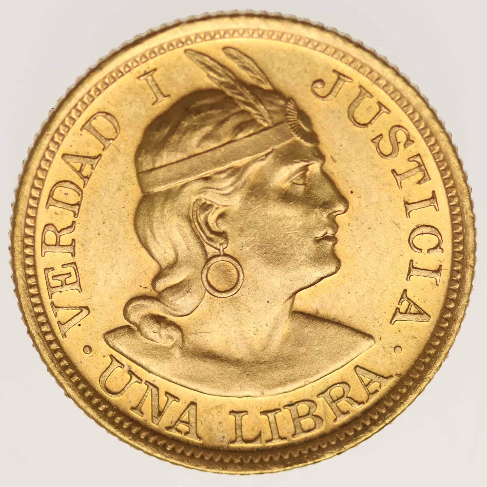 Peru Libra 1966 peru - Peru Libra 1966