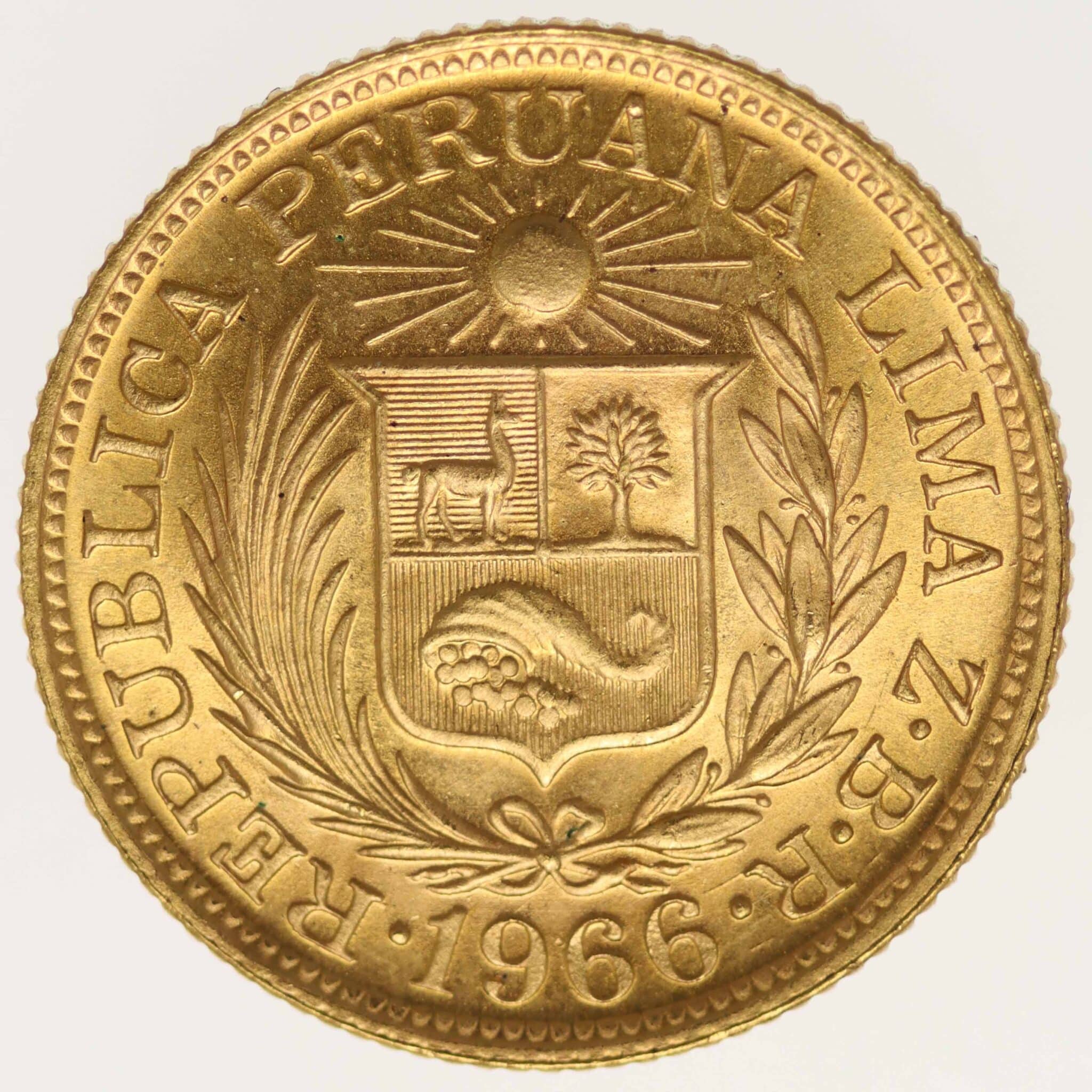 Peru Libra 1966 peru - Peru Libra 1966