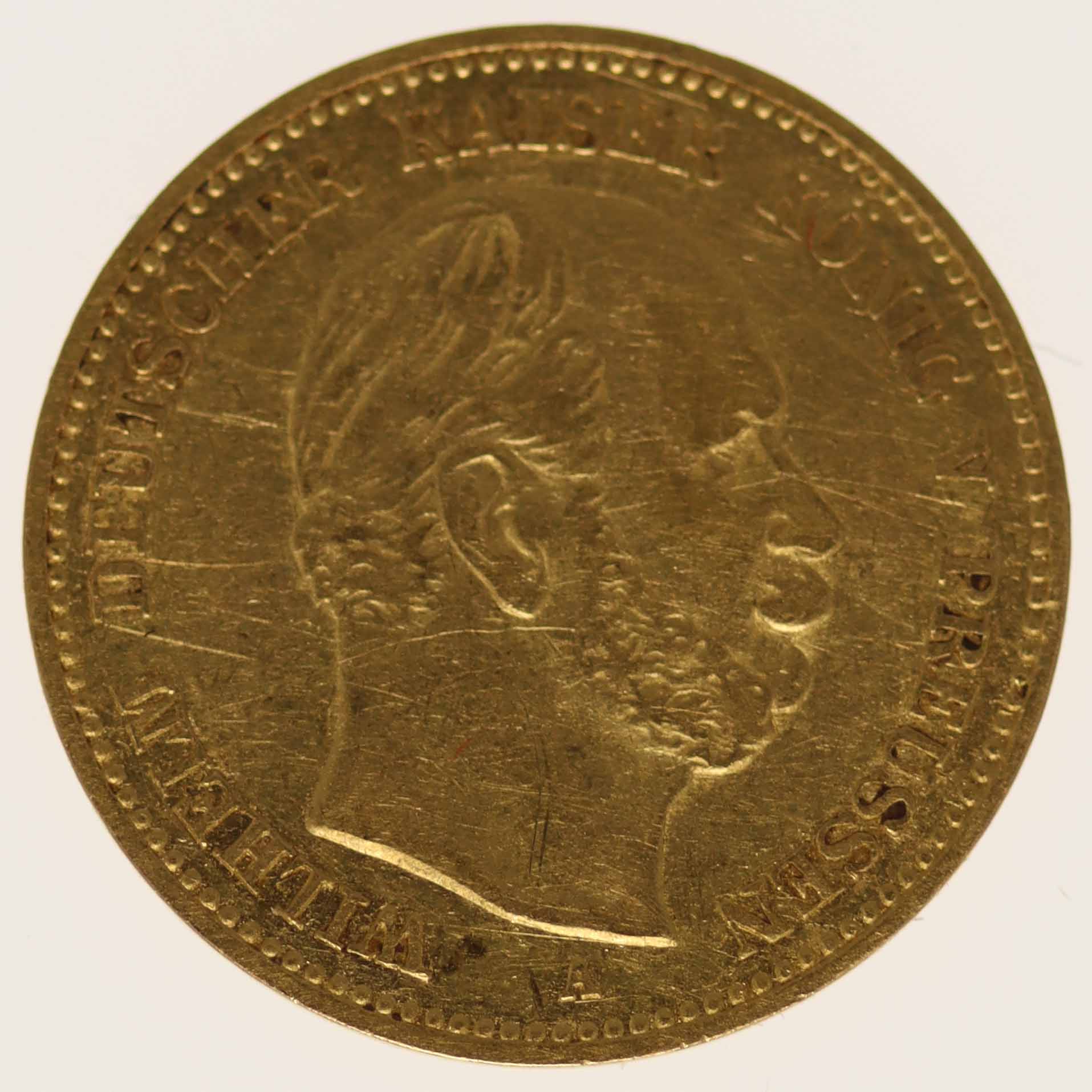 Preussen Wilhelm I. 5 Mark 1877 A deutsches-kaiserreich-ab-1871 - Preussen Wilhelm I. 5 Mark 1877 A