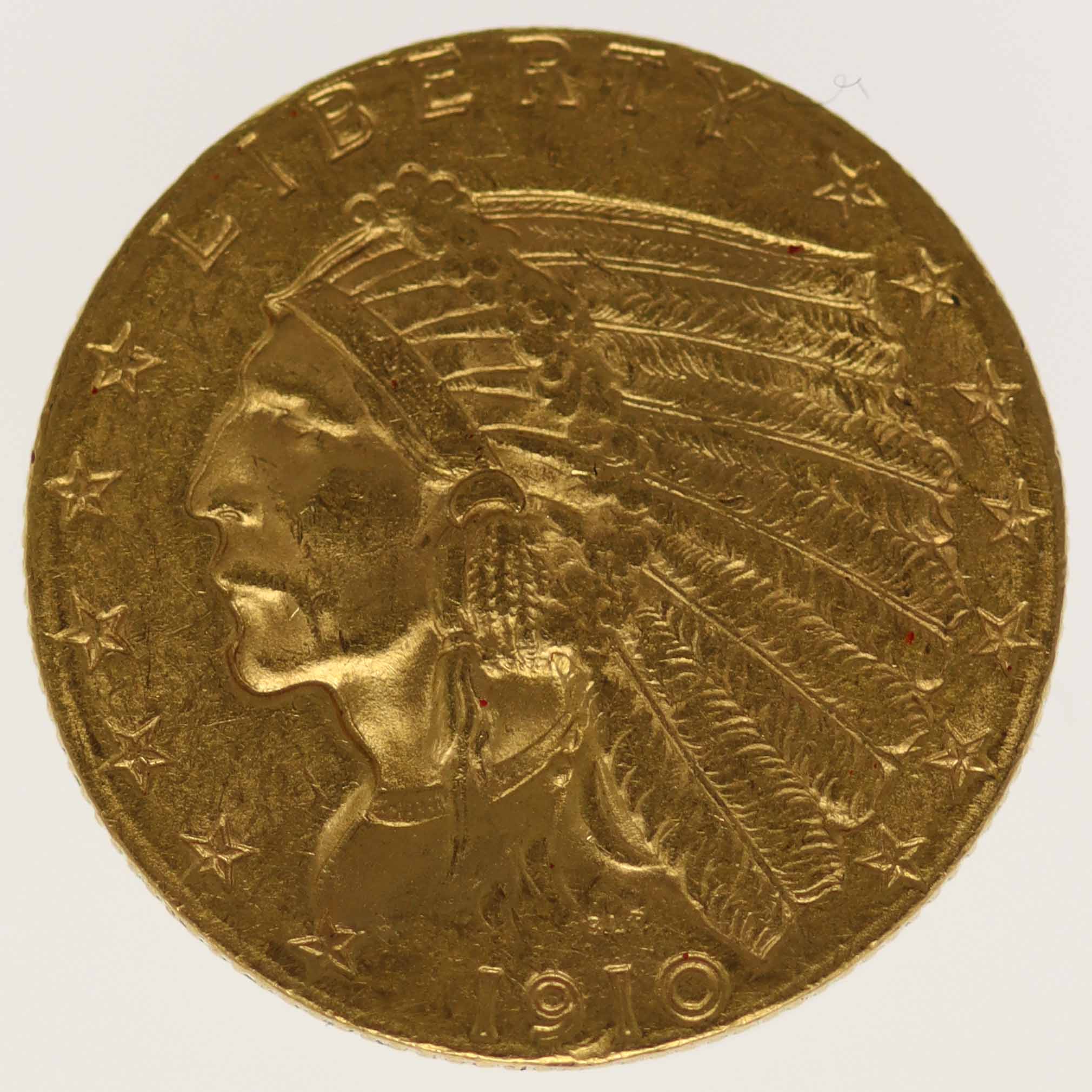 usa - USA 2,5 Dollars 1910 Indianer