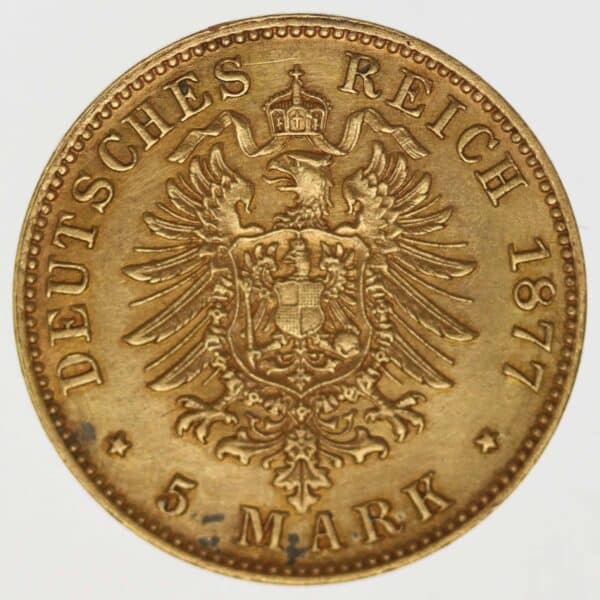 proaurum-bayern-ludwig_5_mark_1877_14160_3 proaurum-bayern-ludwig_5_mark_1877_14160_3