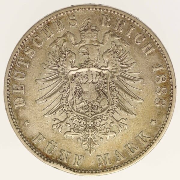 proaurum-hessen_ludwig_5_mark_1888_14145_5 proaurum-hessen_ludwig_5_mark_1888_14145_5