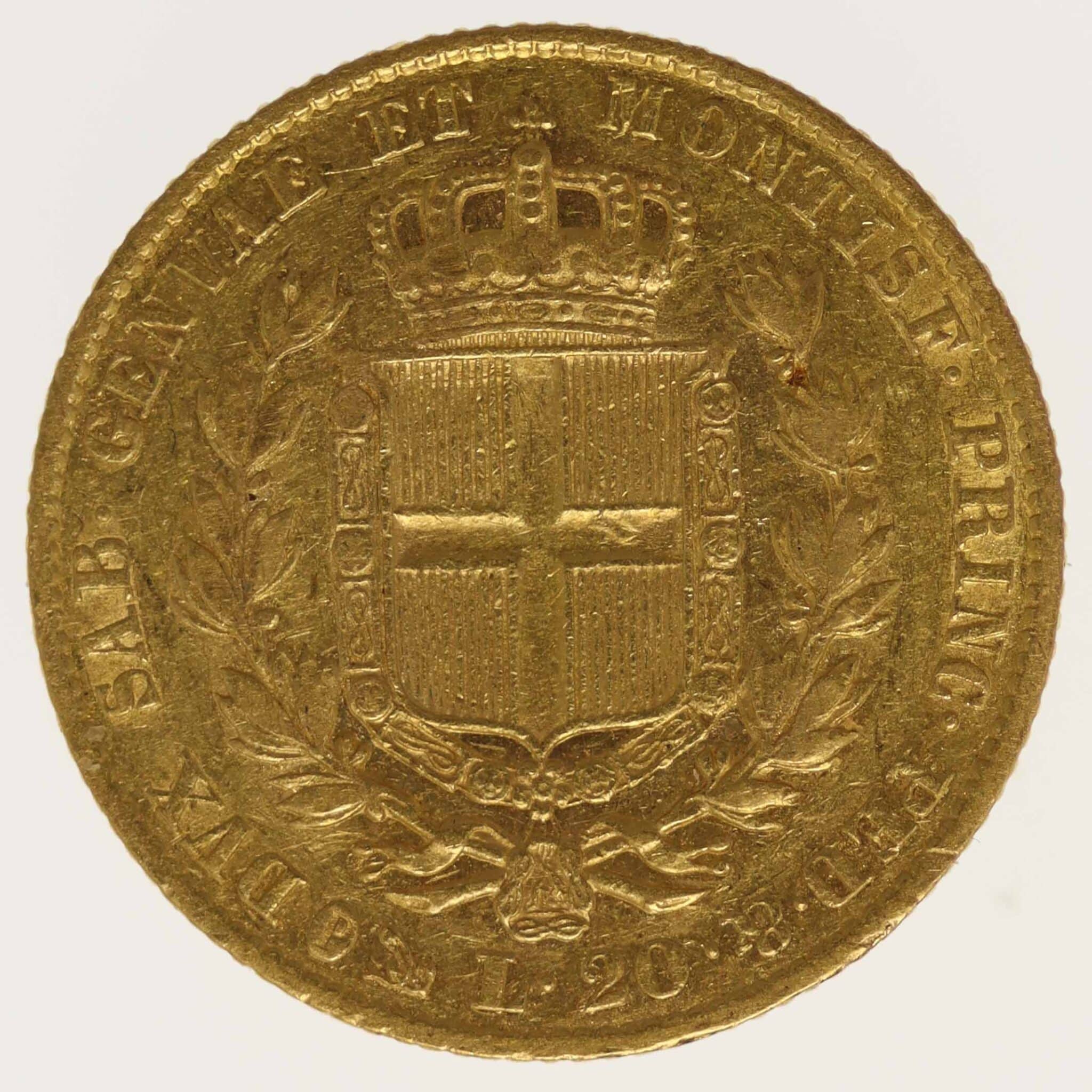 italien - Italien Sardinien Karl Albert 20 Lire 1832