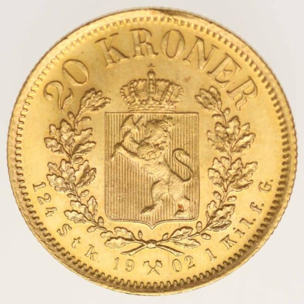 proaurum-norwegen_oscar_20_kronen_1902_13147_2 proaurum-norwegen_oscar_20_kronen_1902_13147_2