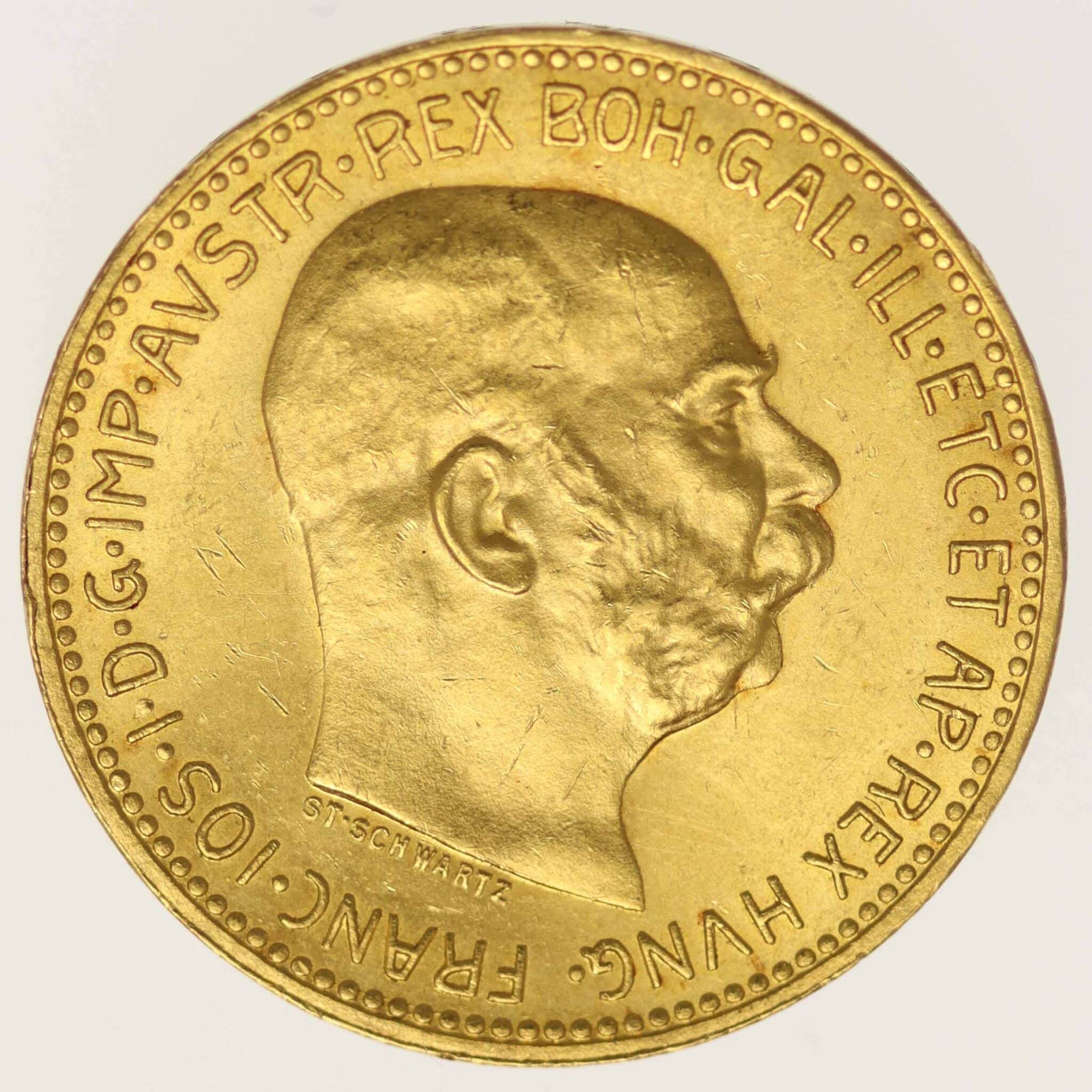oesterreich - Österreich Kaiserreich Franz Joseph I. 20 Kronen 1910