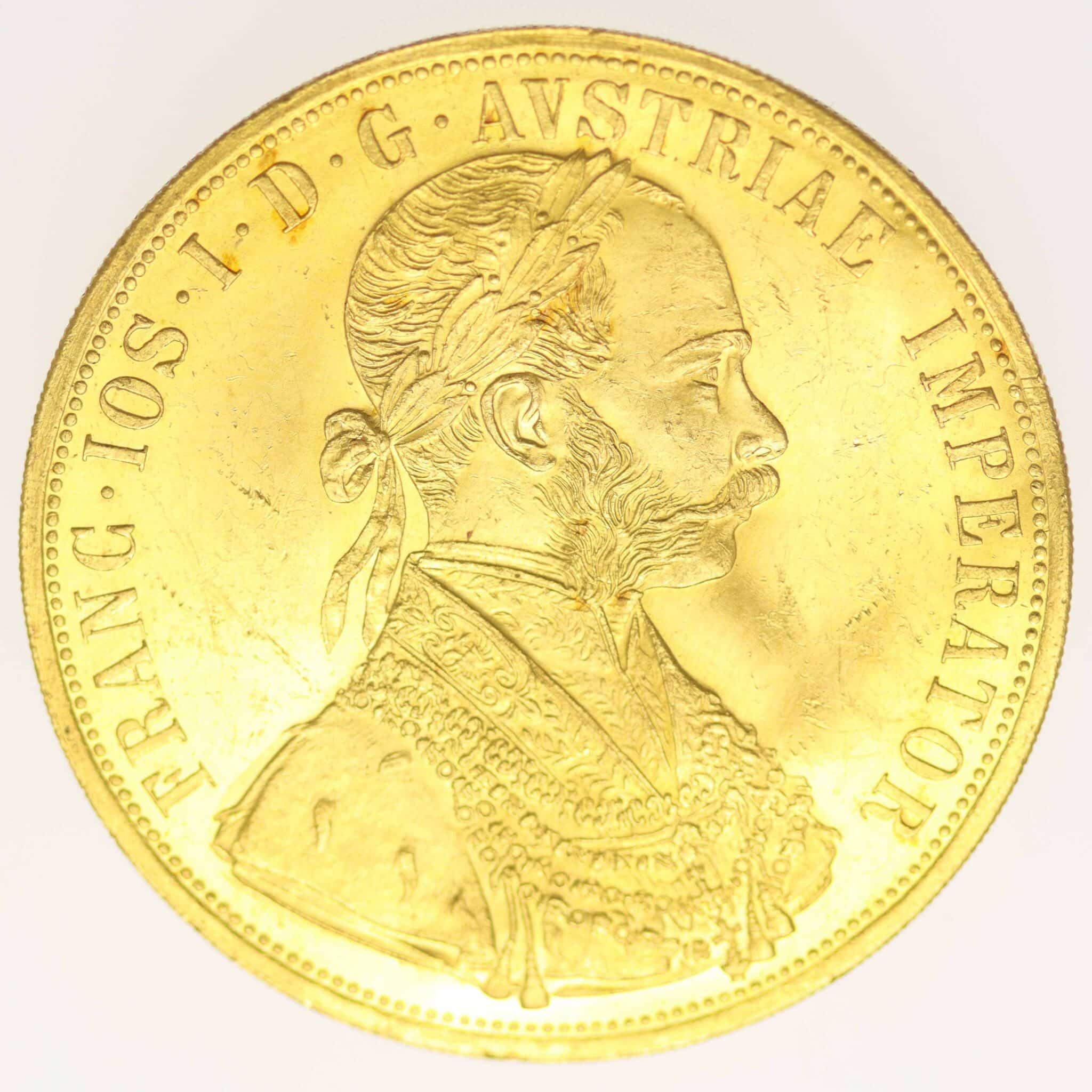 oesterreich - Österreich Kaiserreich Franz Joseph I. 4 Dukaten 1914