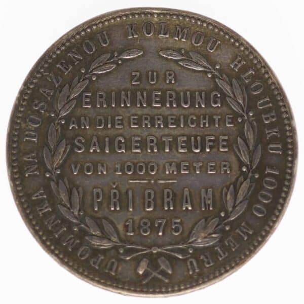 proaurum-oesterreich_gulden_1875_saigerteufe_1000_meter_pribram_13286_4 proaurum-oesterreich_gulden_1875_saigerteufe_1000_meter_pribram_13286_4