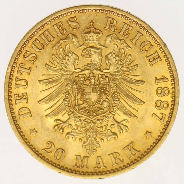proaurum-preussen_wilhelm_20_mark_1887_14157_3 proaurum-preussen_wilhelm_20_mark_1887_14157_3