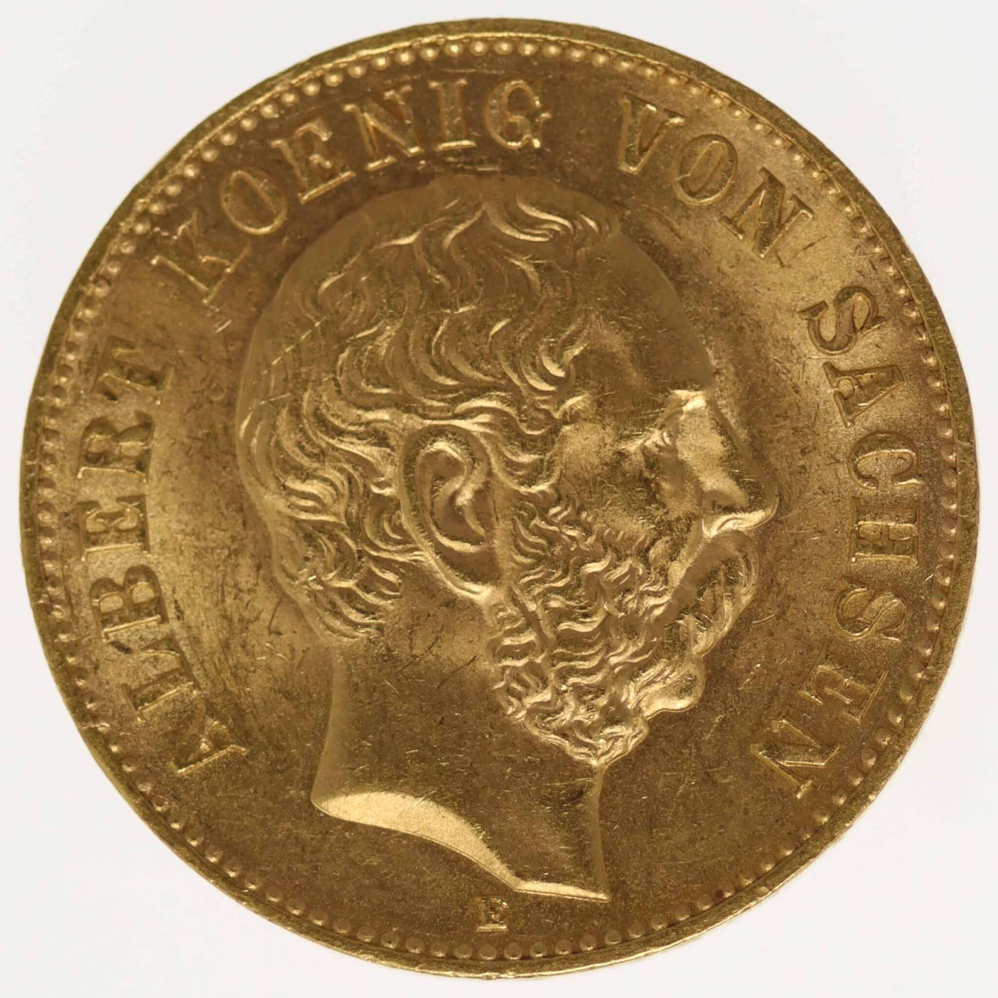 deutsches-kaiserreich-ab-1871 - Sachsen Albert 20 Mark 1894