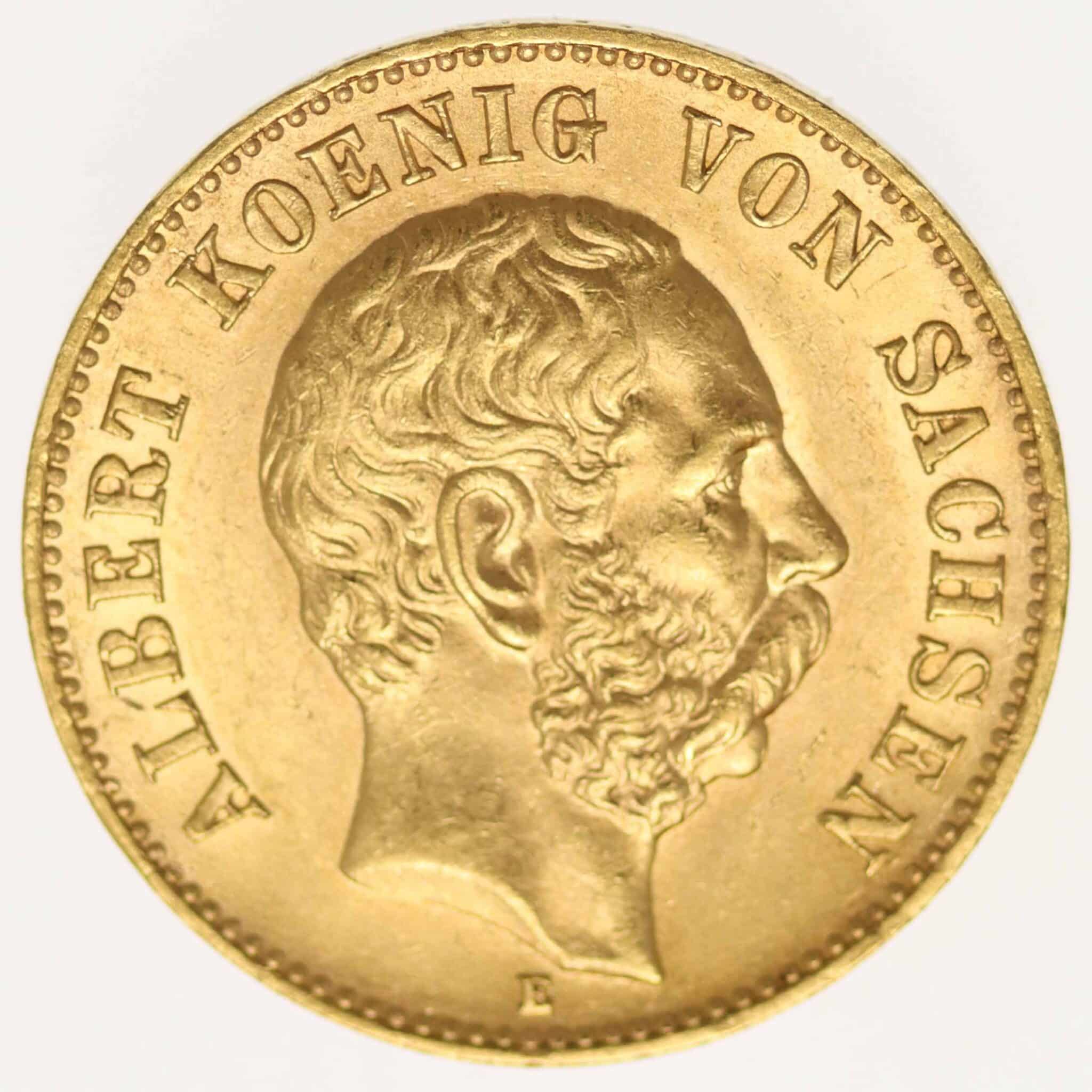 deutsches-kaiserreich-ab-1871 - Sachsen Albert 20 Mark 1894