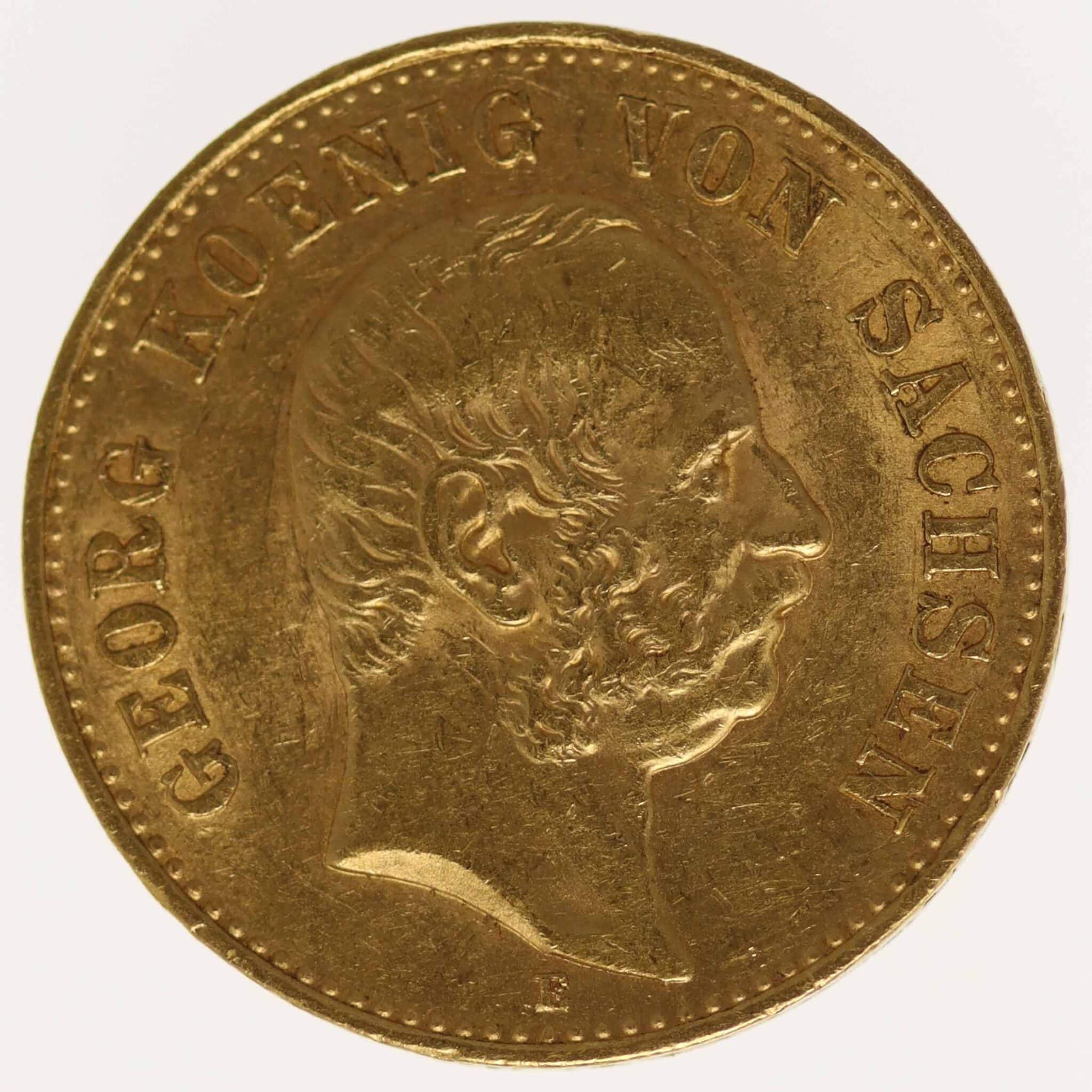 deutsches-kaiserreich-ab-1871 - Sachsen Georg 20 Mark 1903