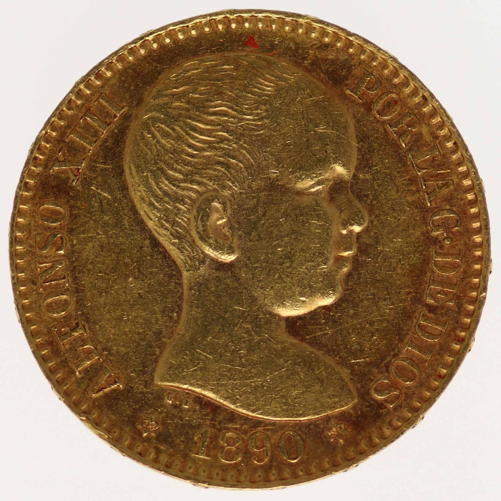 spanien - Spanien Alfonso XIII. 20 Pesetas 1890 / 18-90